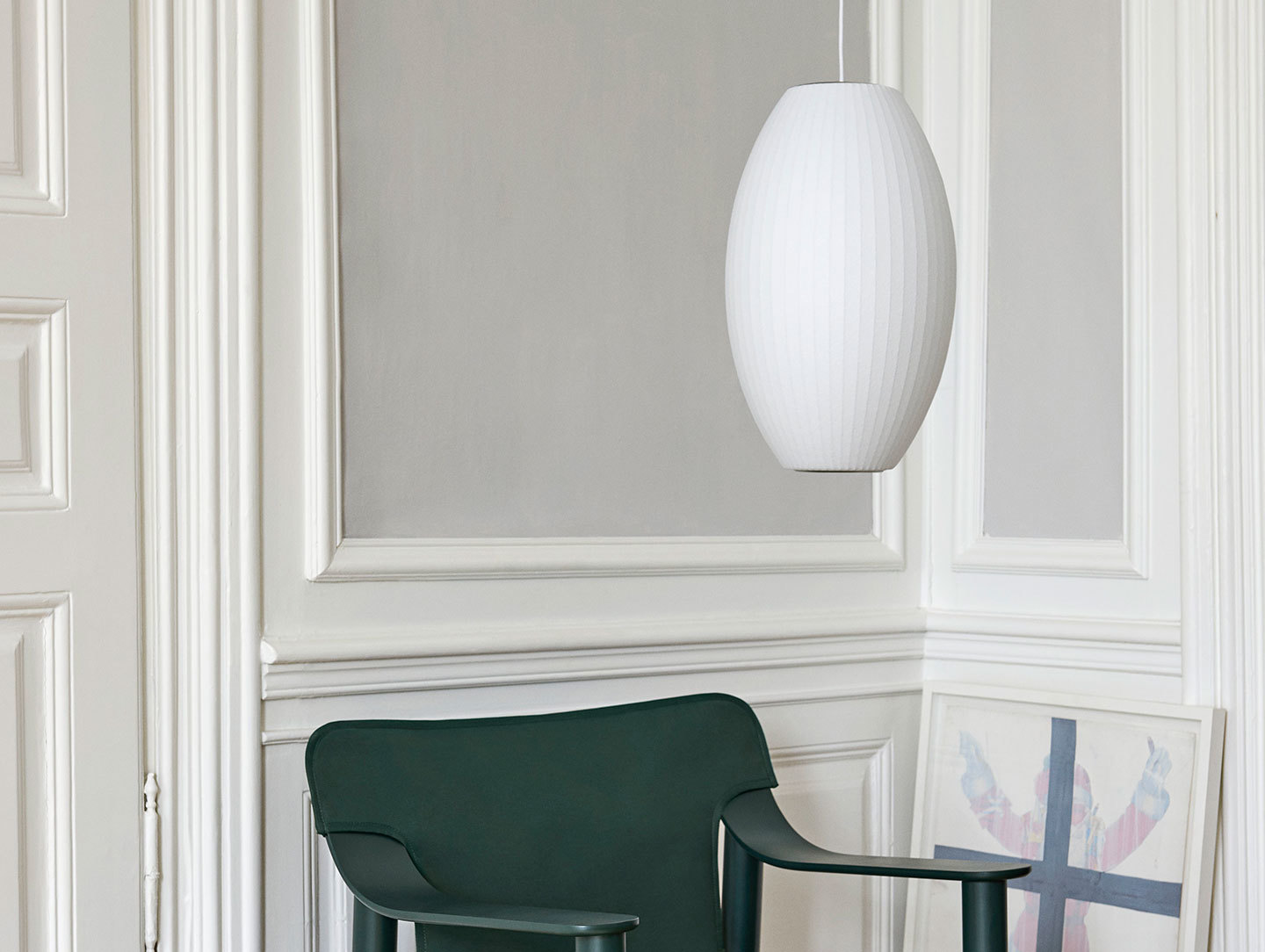 Hay Bubble Lamp Cigar M Bernard chair