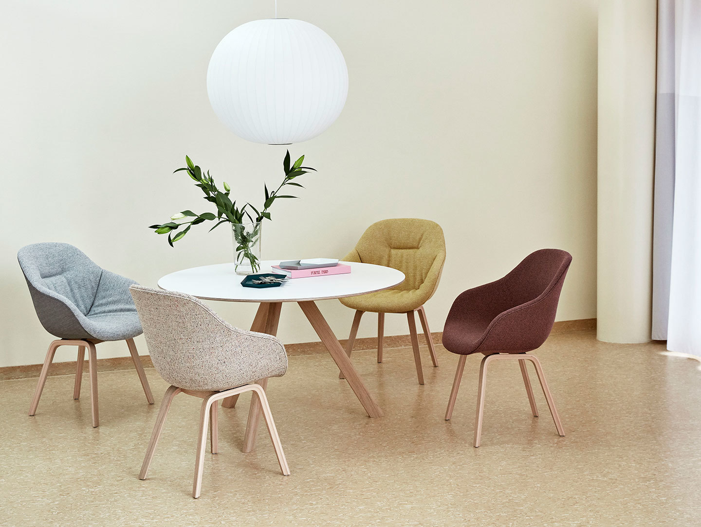 Hay CPH20 Round Table Bubble Lamp Ball AAC123 Bubble Vase