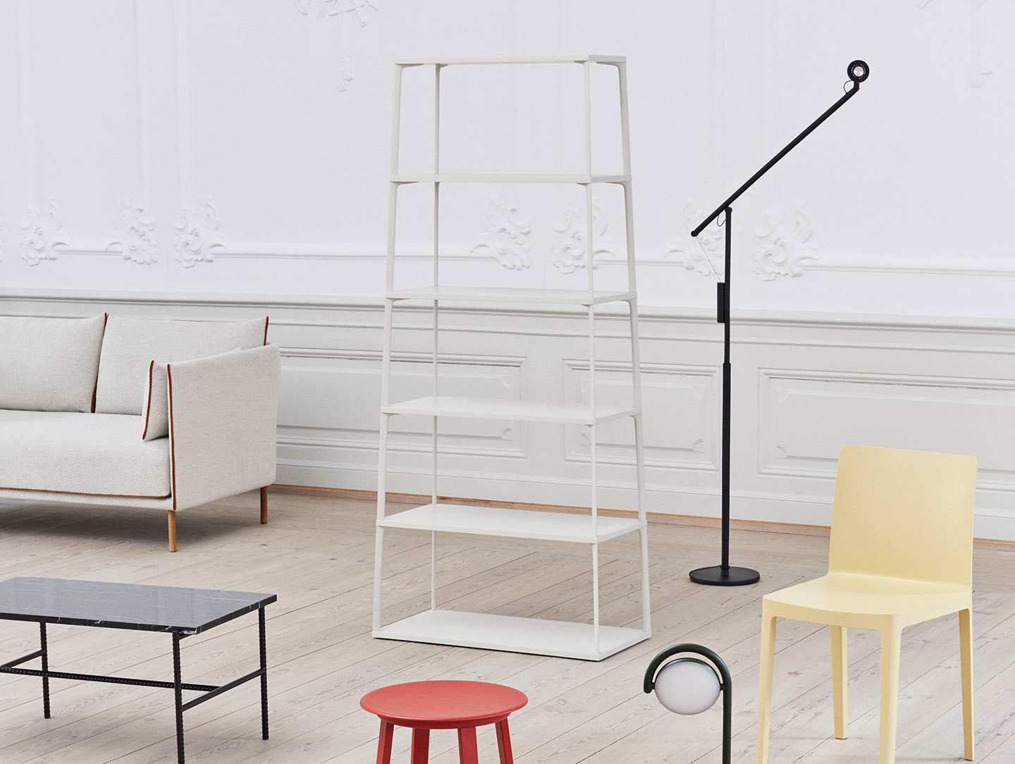 Hay Fifty Fifty Floor Light Black Milan 18 Sam Weller