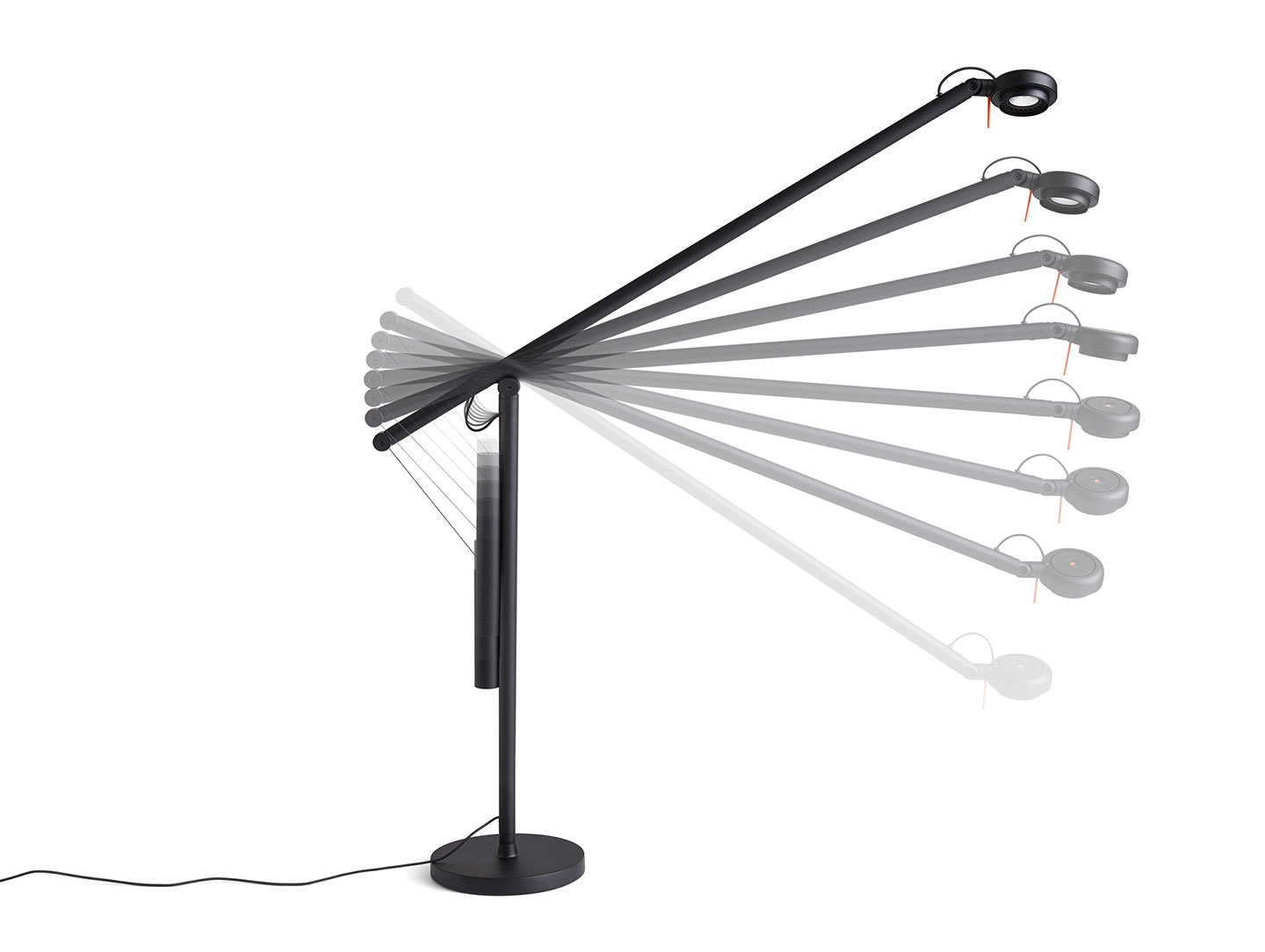 Hay Fifty Fifty Table Light Movement Sam Weller