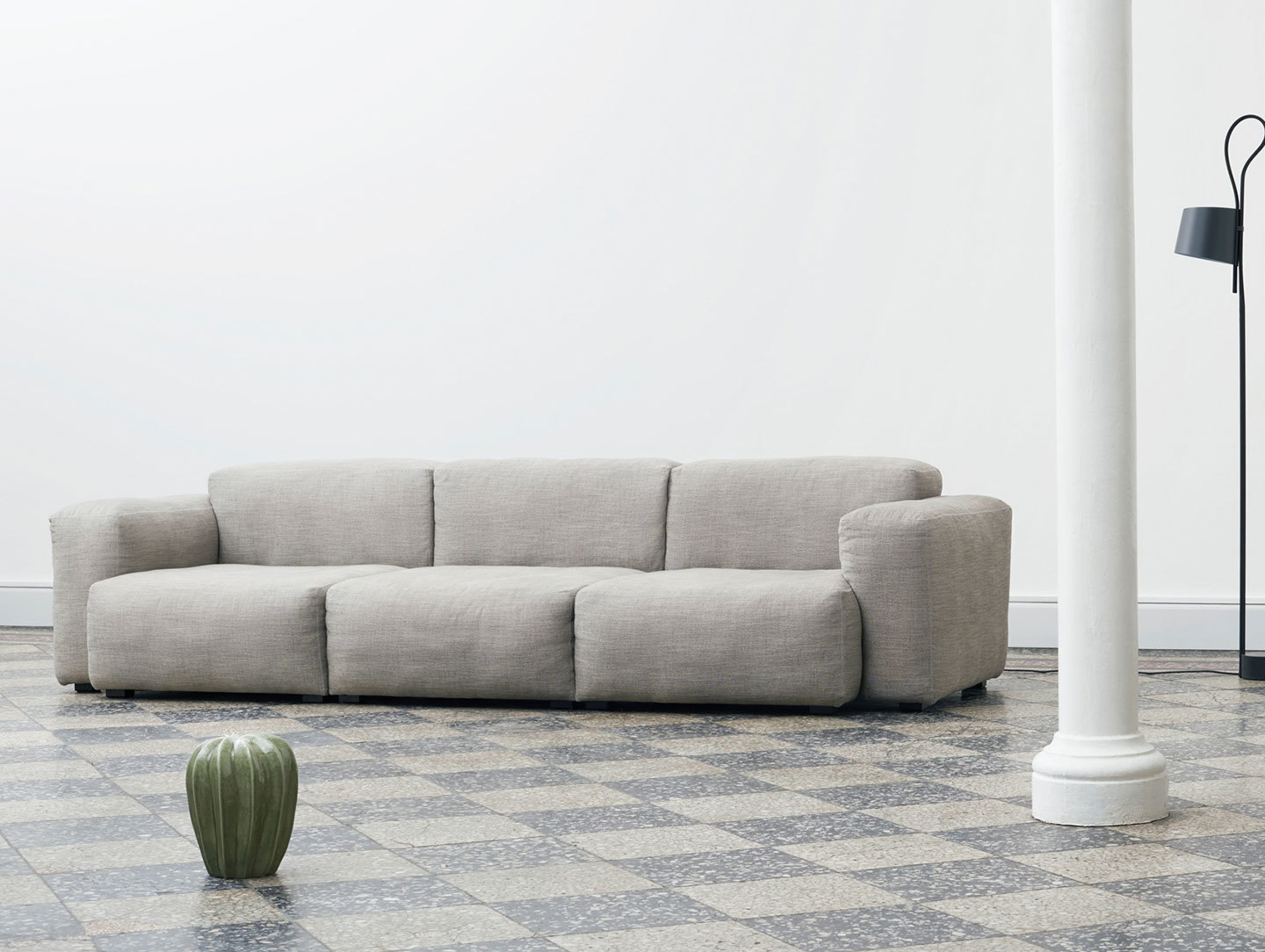 Hay Mags Soft Low 3 seater combination 1 Ruskin 33