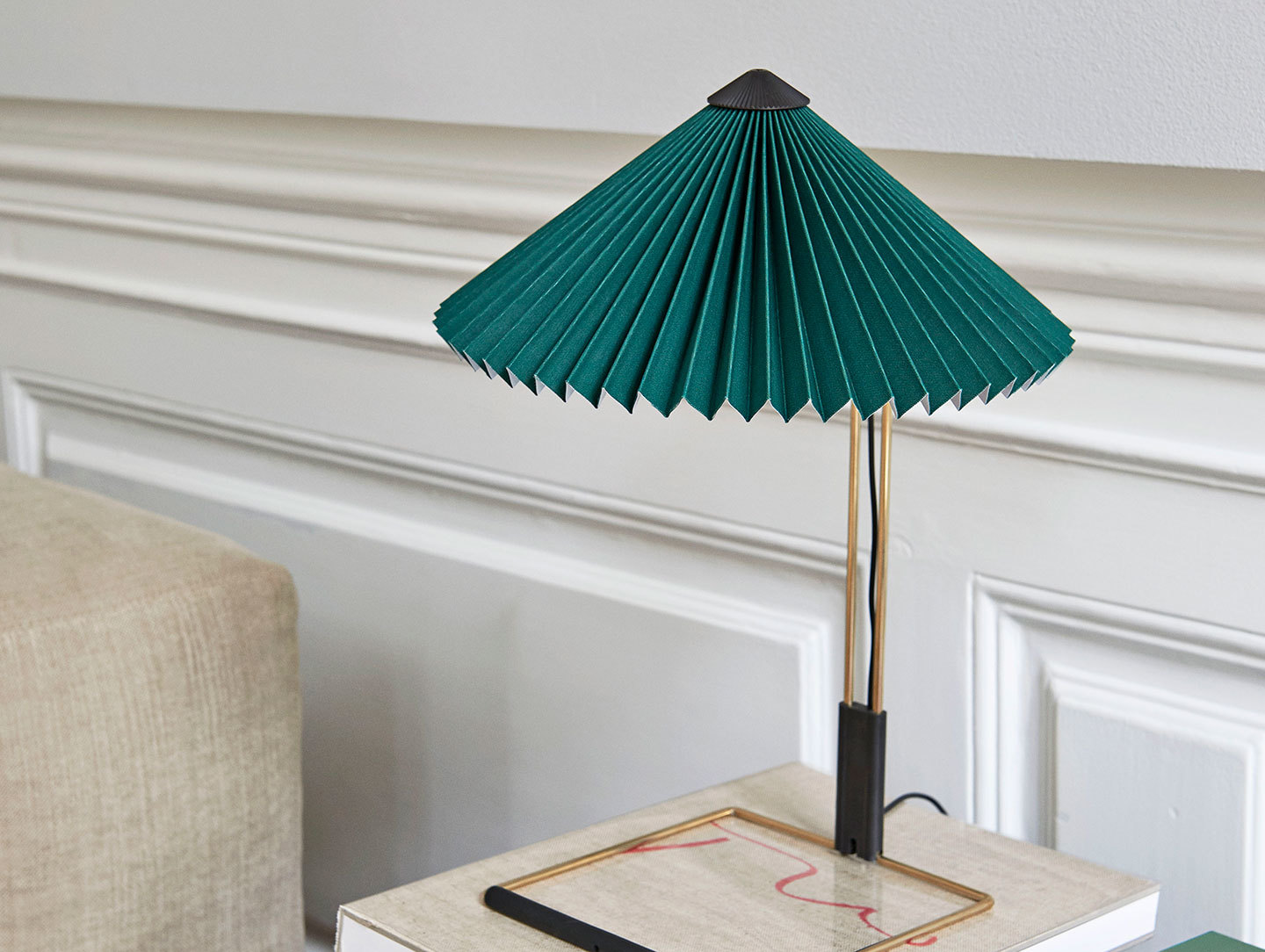 Hay Matin Table Lamp Green Inga Sempe