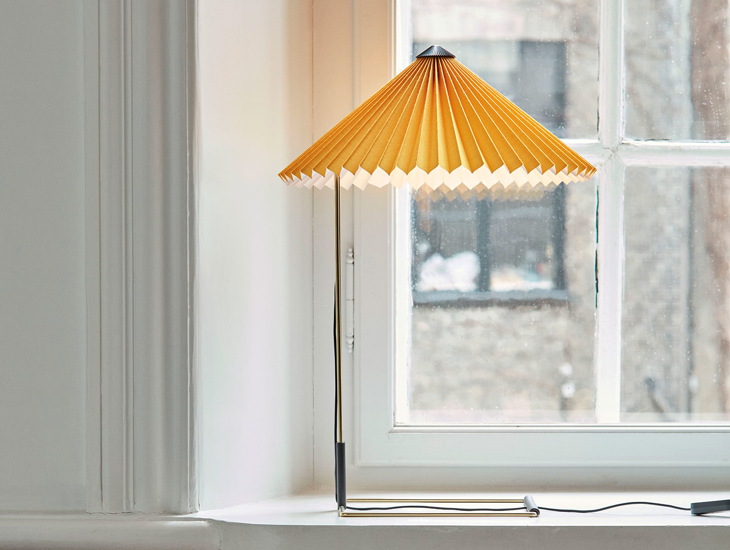 Hay Matin Table Lamp Yellow 3 Inga Sempe