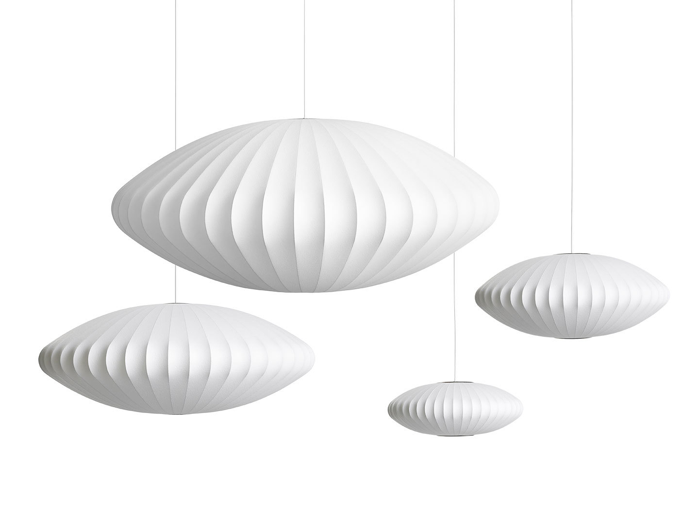 Hay Nelson Saucer Bubble Pendants