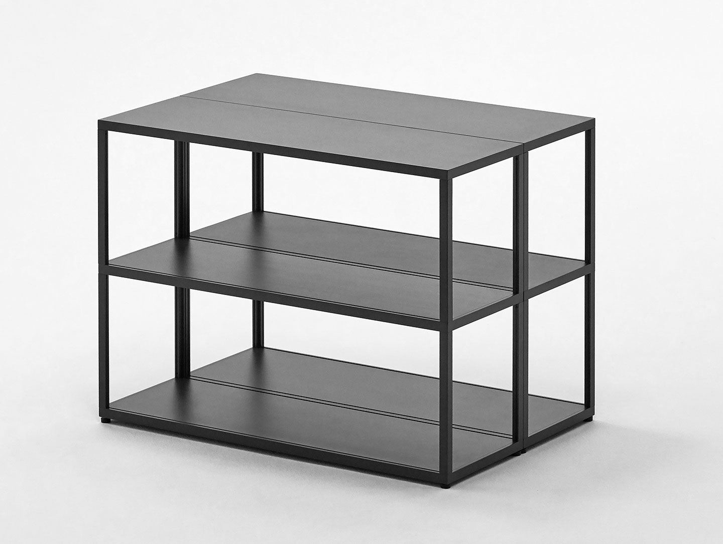 Hay New Order Shelving System Charcoal 2