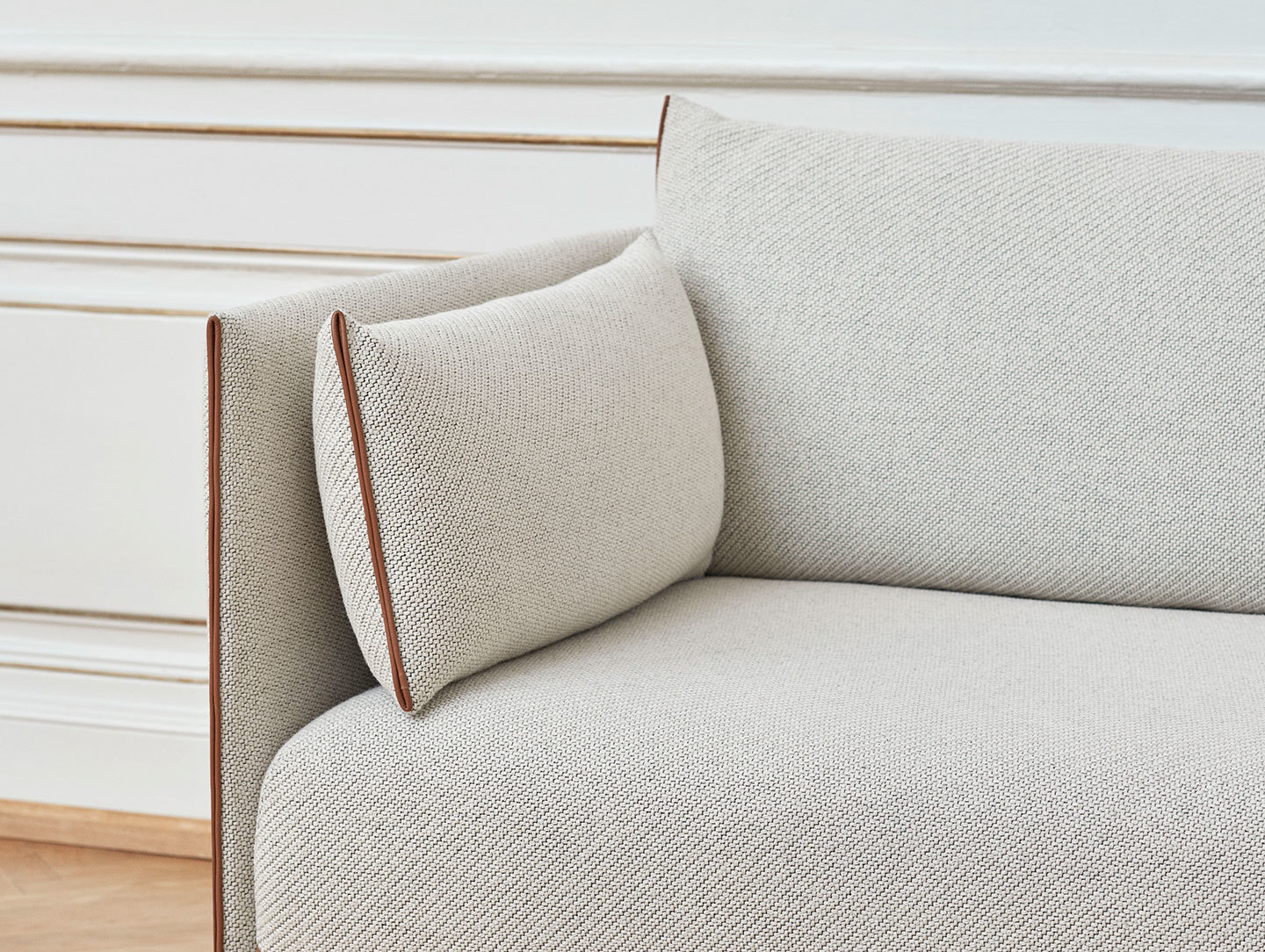 Hay Silhouette Sofa Arm Cushion Detail Gam Fratesi