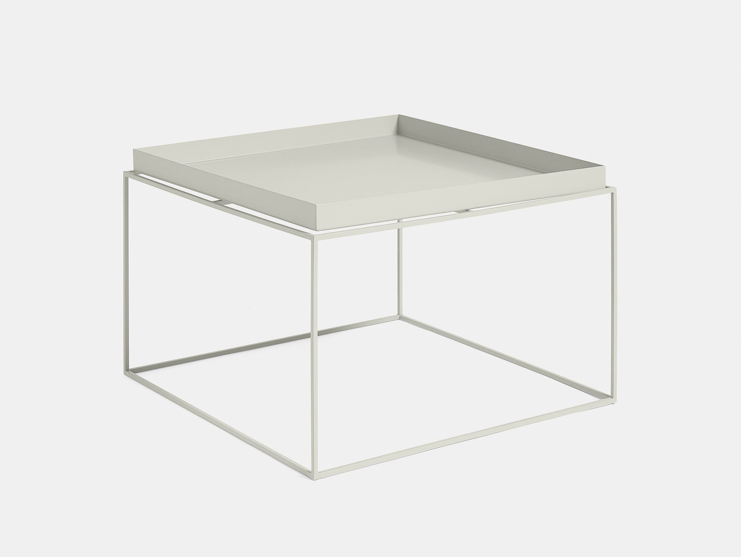 Hay Tray Table coffee table warm grey