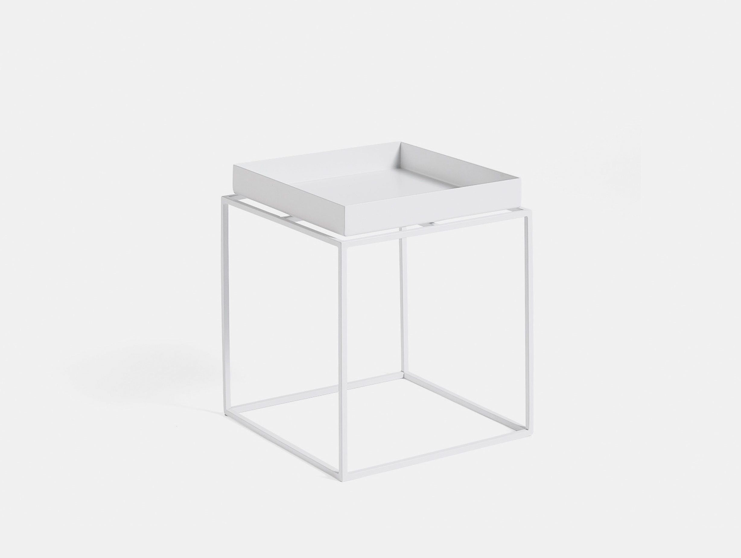 Hay Tray Table small white