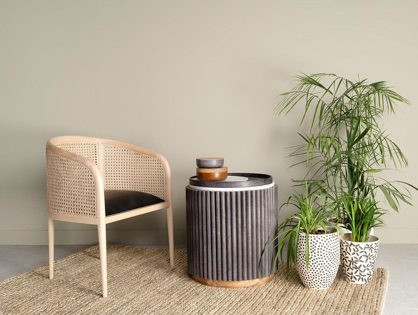 Kam Ce Kam Mera Chair natural ash black leather 2