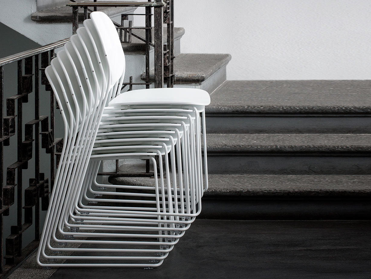 Lapalma Olo Chair stacking Francesco Rota