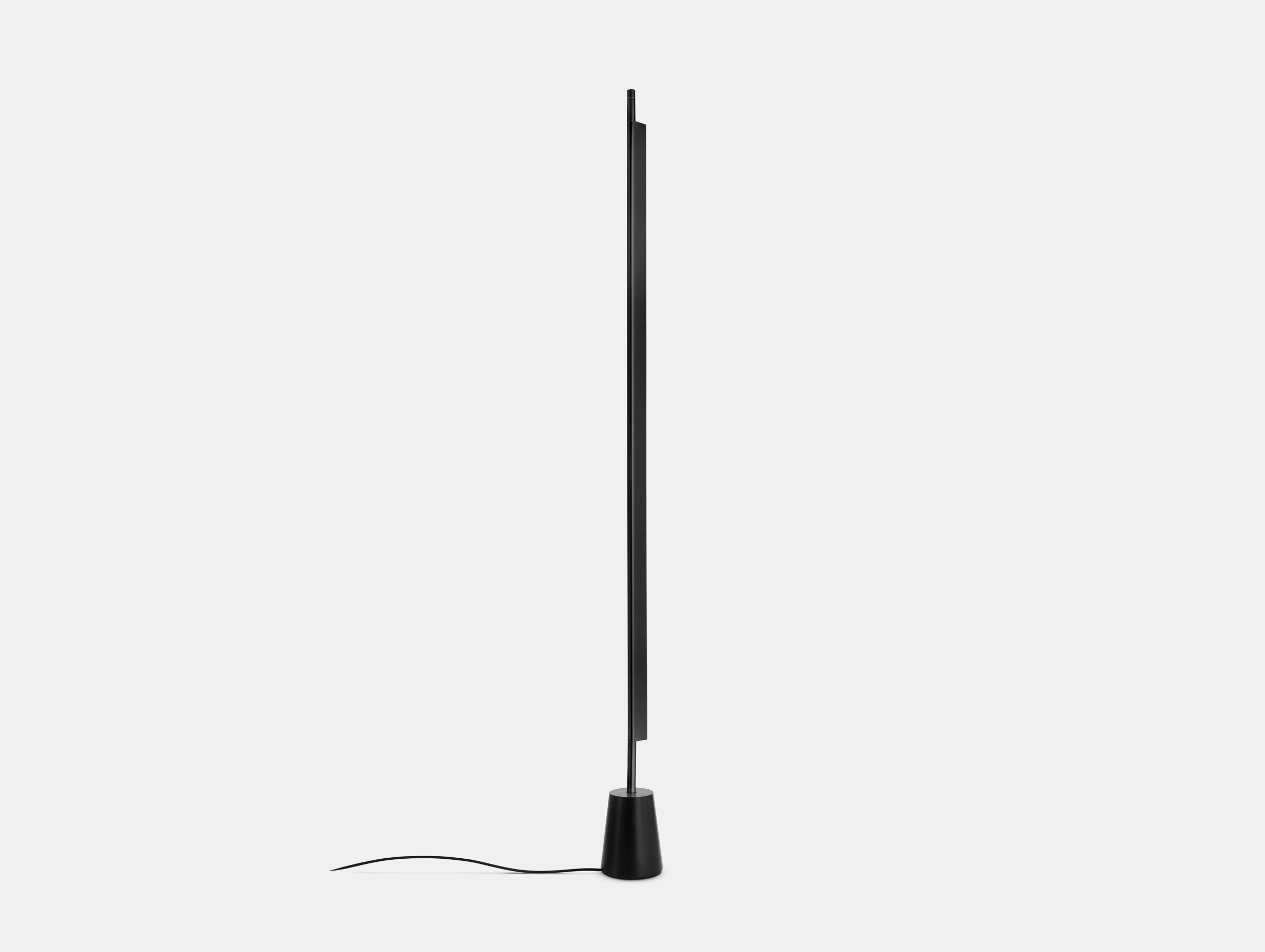 Luceplan Compendium Floor Light Black Daniel Rybakken