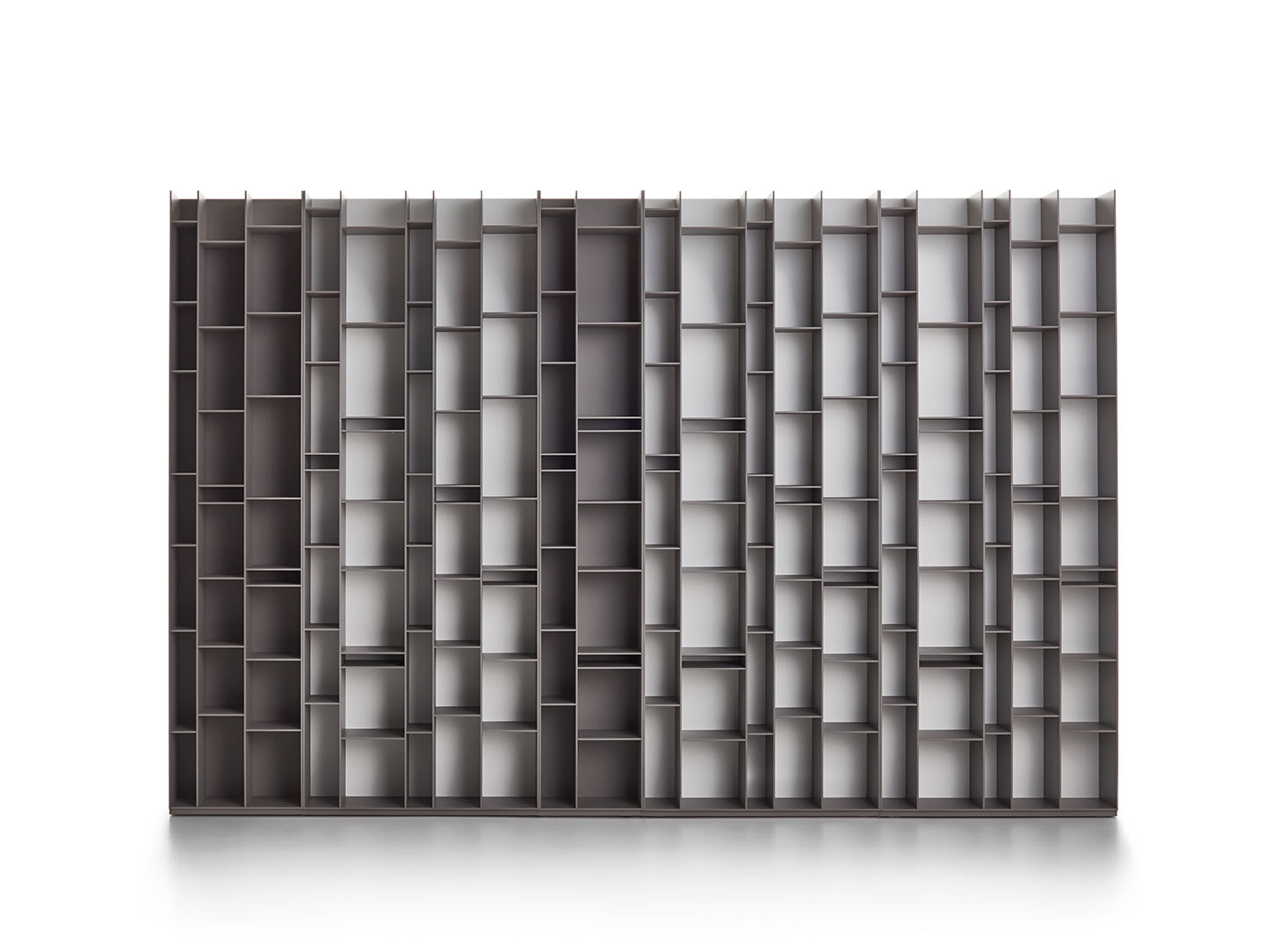 MDF Italia Random Shelves grey Neuland Industriedesign