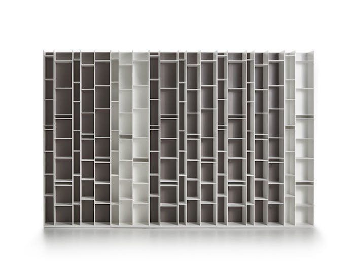 MDF Italia Random Shelves grey white Neuland Industriedesign