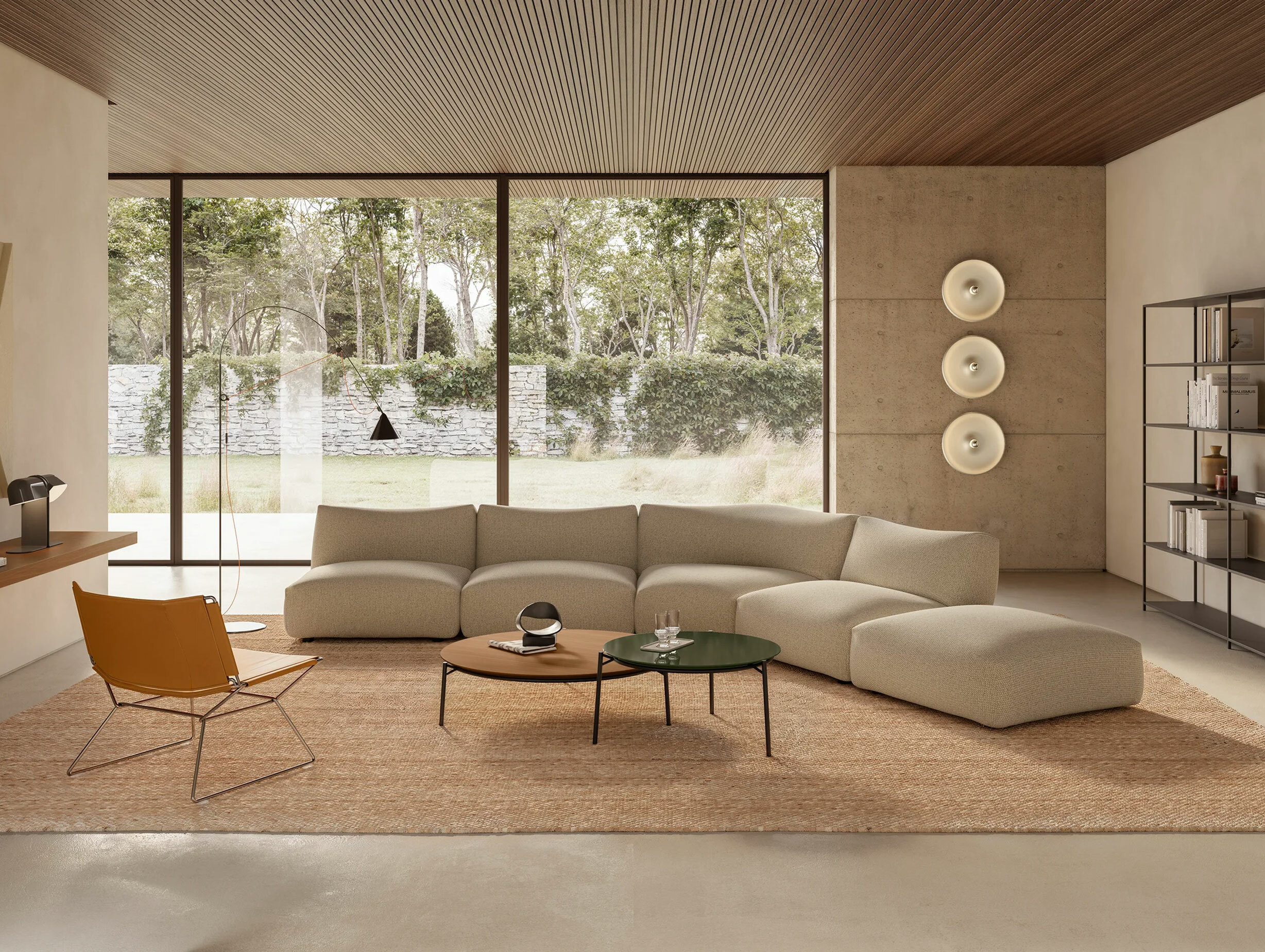 Mdf italia jean marie massaud goom sofa modular lifestyle 2