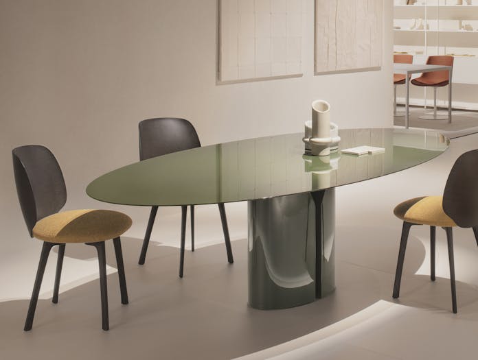 Mdf italia jean nouvel nvl table gloss lacquered engligh green lifestyle2