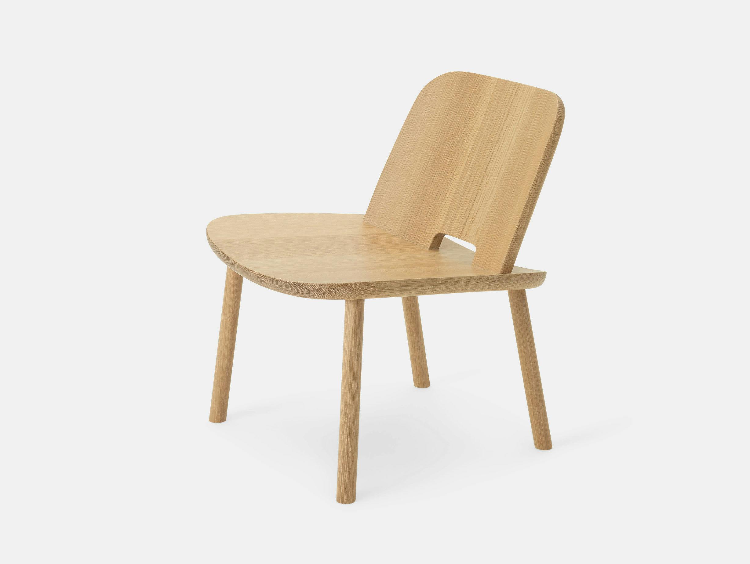 Maruni Fugu Chair Oak Without Arms Jasper Morrison