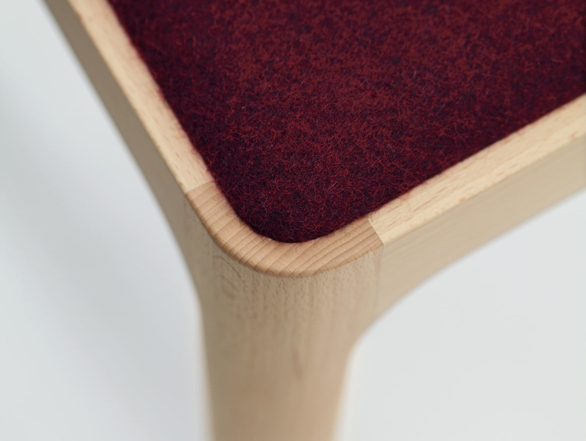 Maruni HIROSHIMA dining chair joint detail