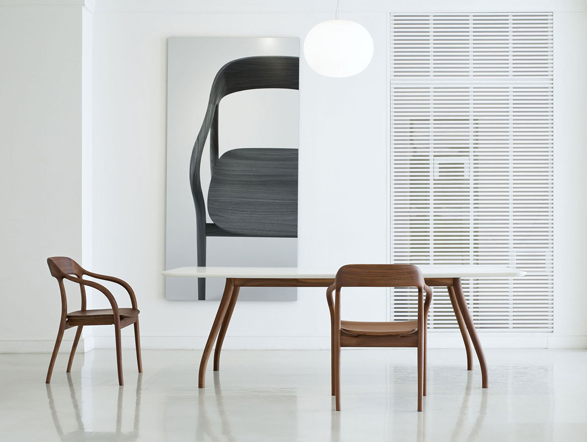 Maruni Tako Chair Walnut Naoto Fukasawa 01