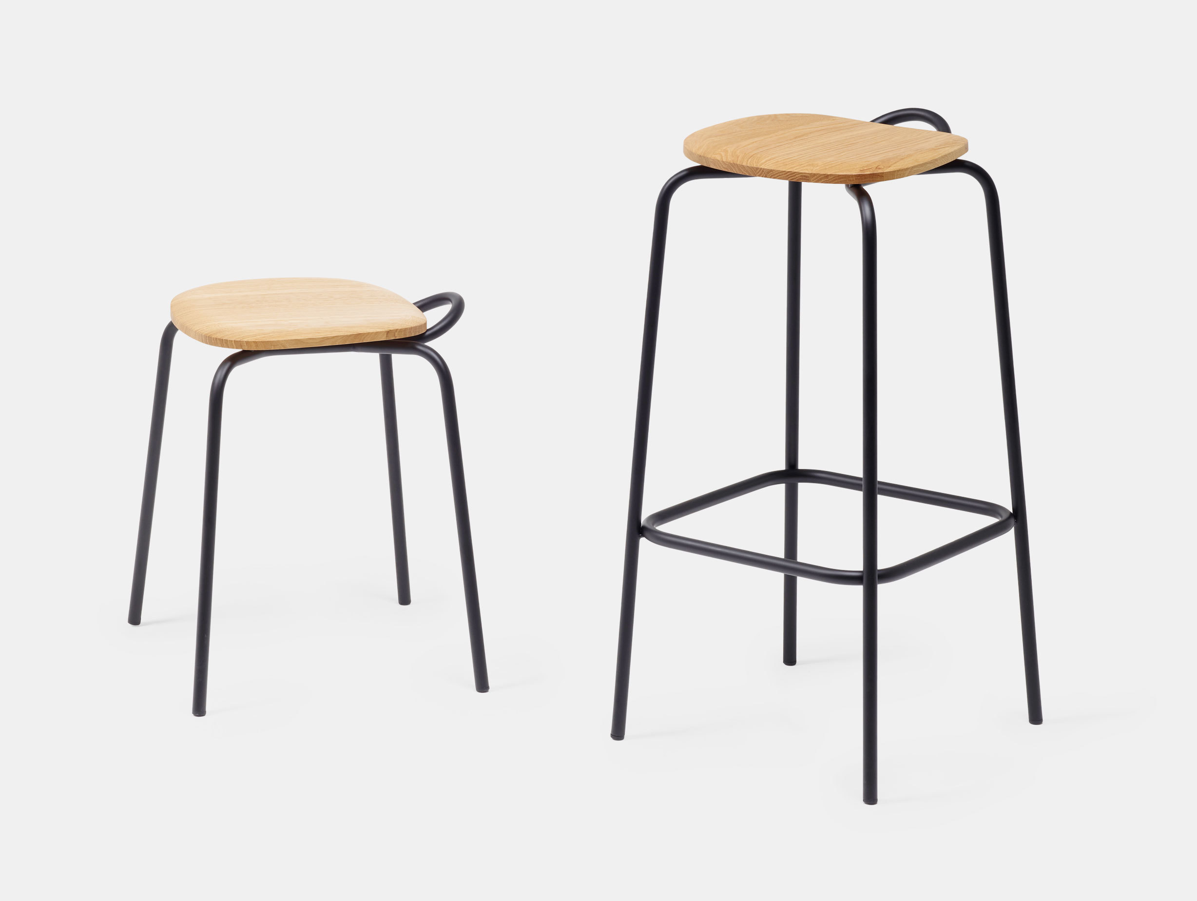 Mattiazzi Forcina Stools Oak Leon Ransmeier