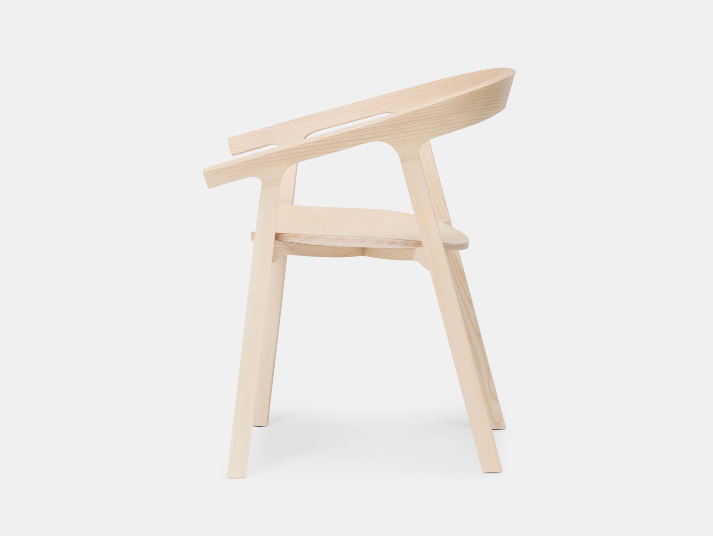 Mattiazzi He Said Chair natural ash Nitzan Cohen