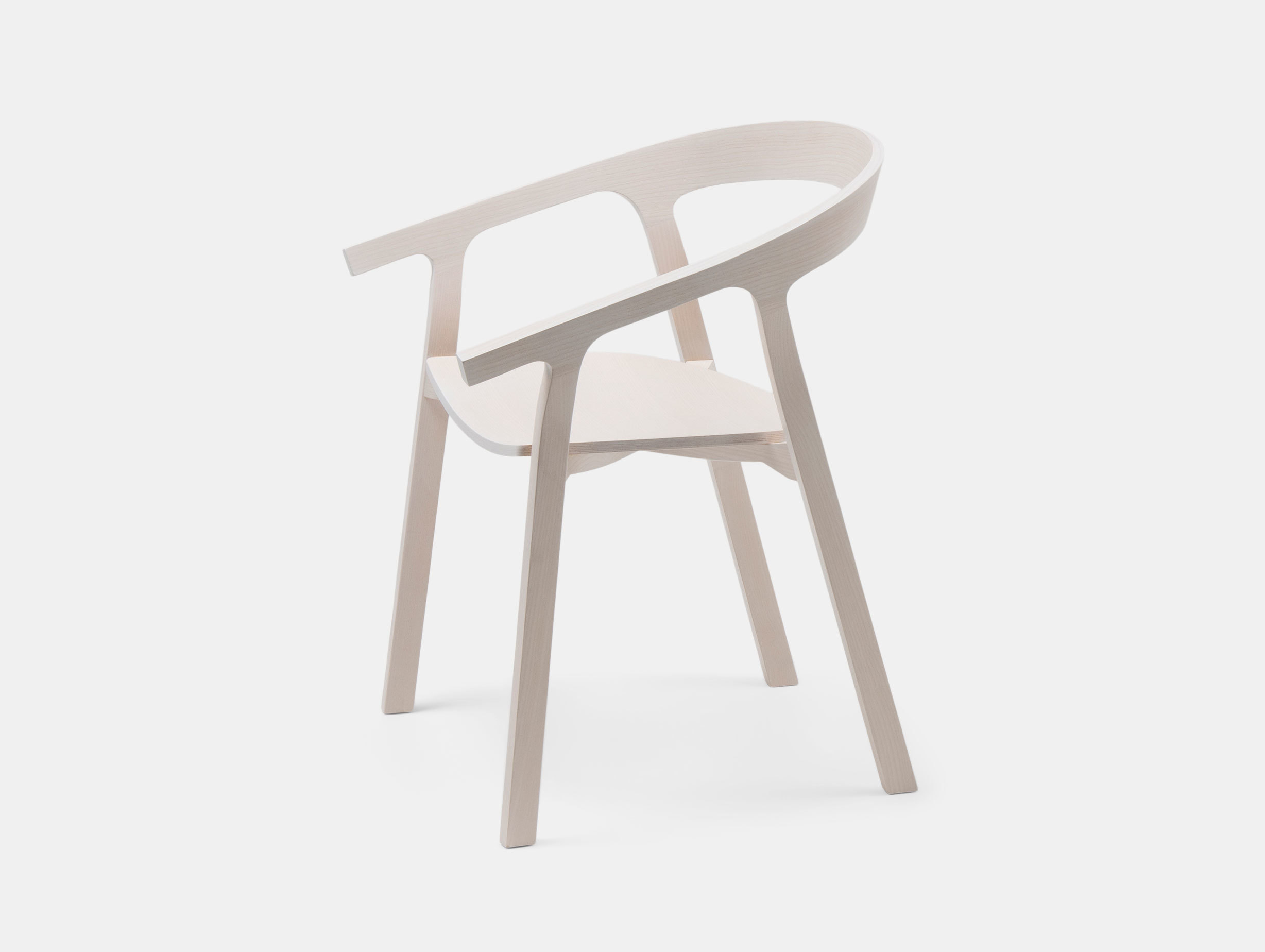 Mattiazzi He Said Chair white ash Nitzan Cohen