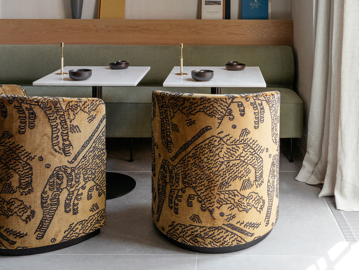 Menu Tearoom Club Chair back detail Nick Ross