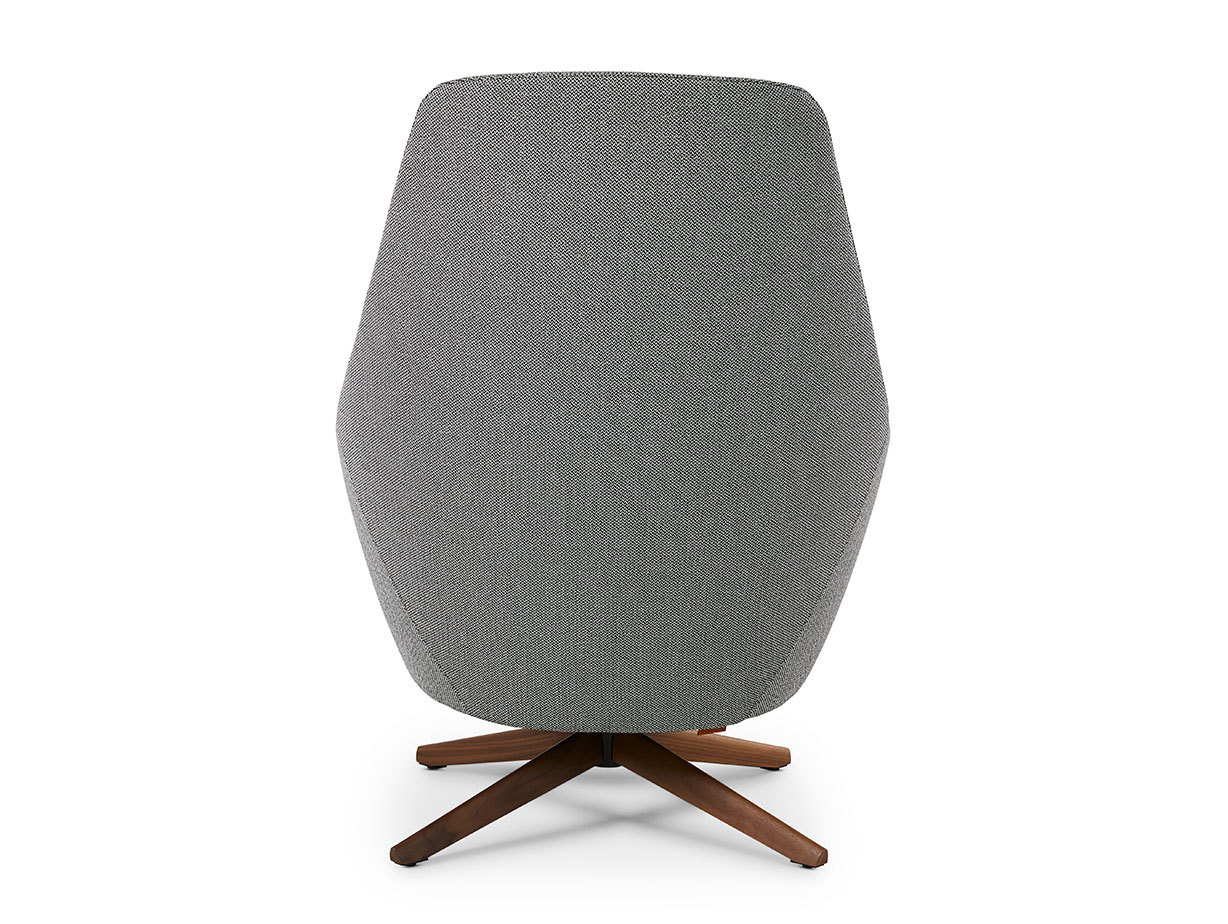 Montis Puk M Swivel Lounge Chair back Simon Pengelly