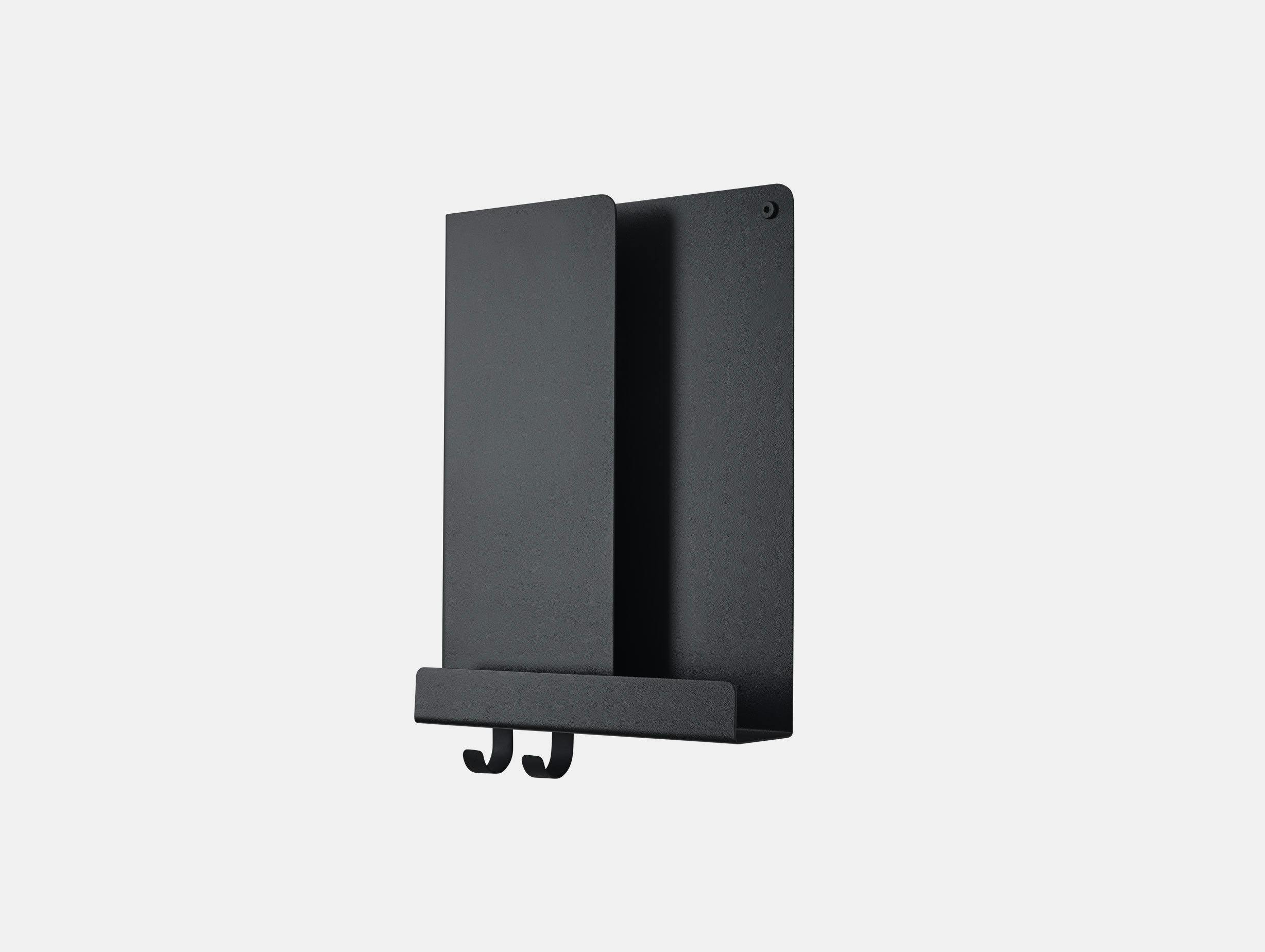 Muuto Folded shelf tall black Johan Van Hengel