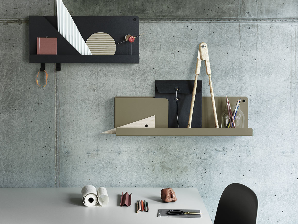 Muuto Folded Office Setting Black Olive