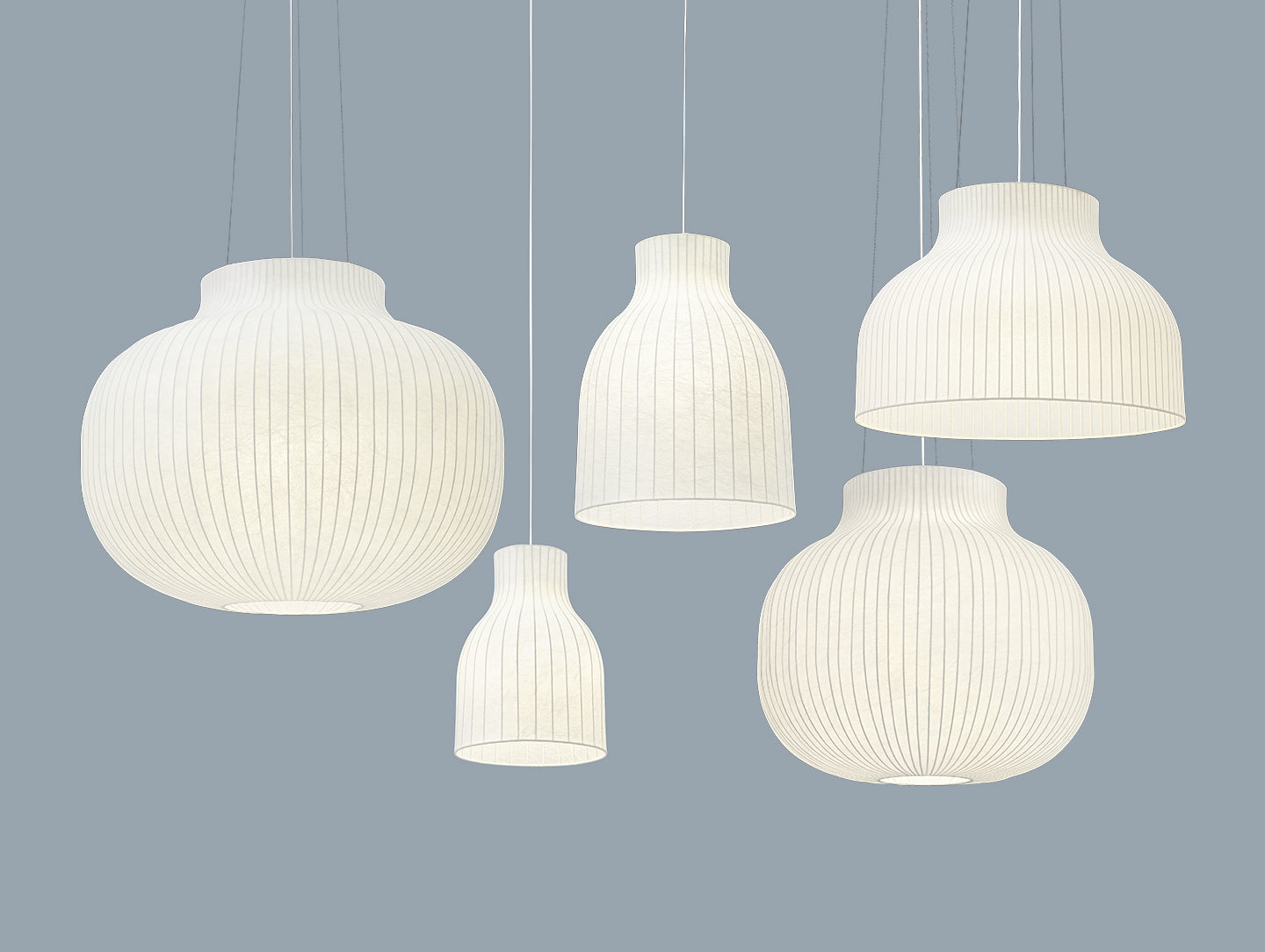 Muuto Strand pendant lights Benjamin Hubert