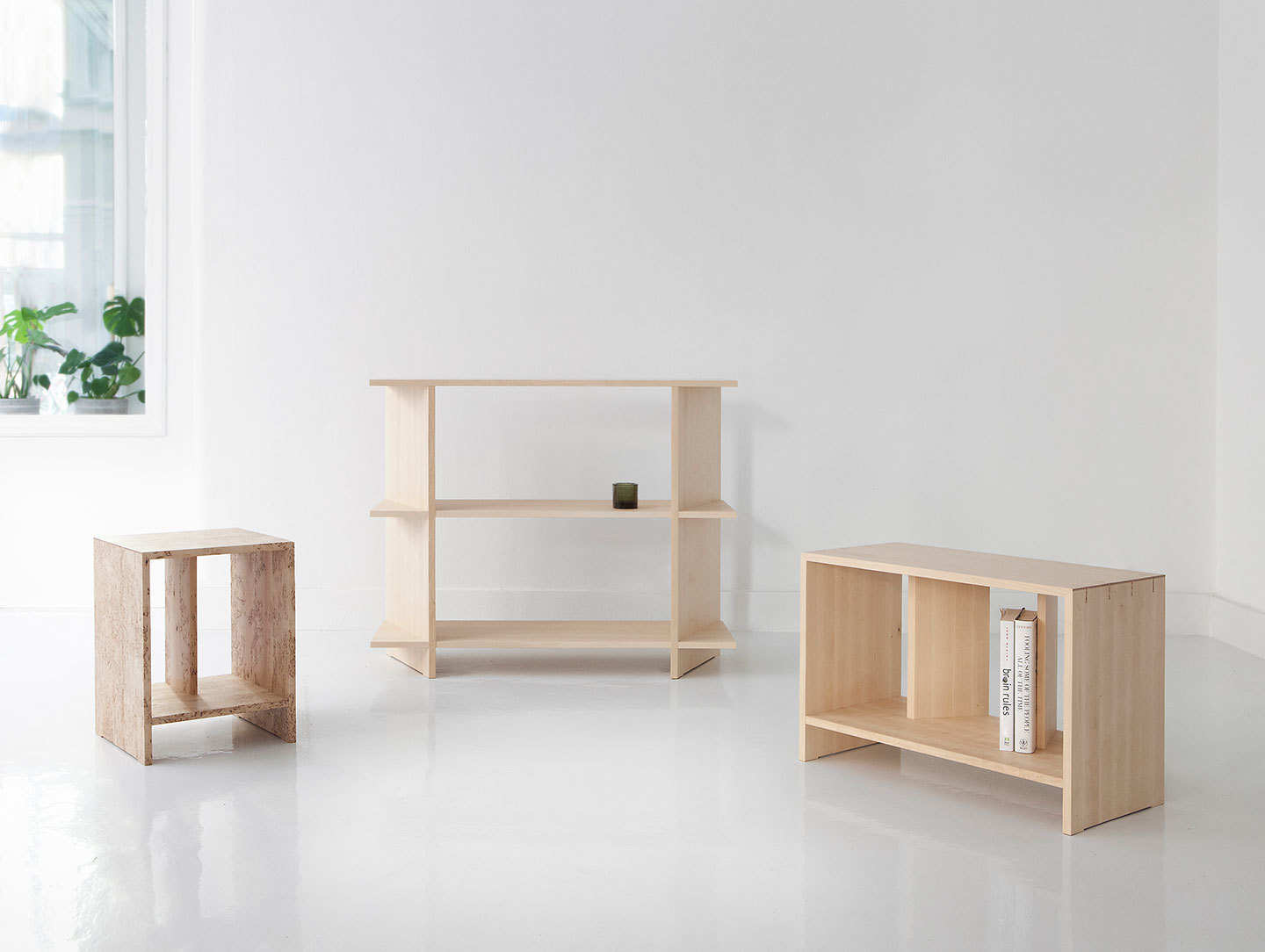 Nikari Arte Osa 1 2 3 shelves Alfredo Haberli