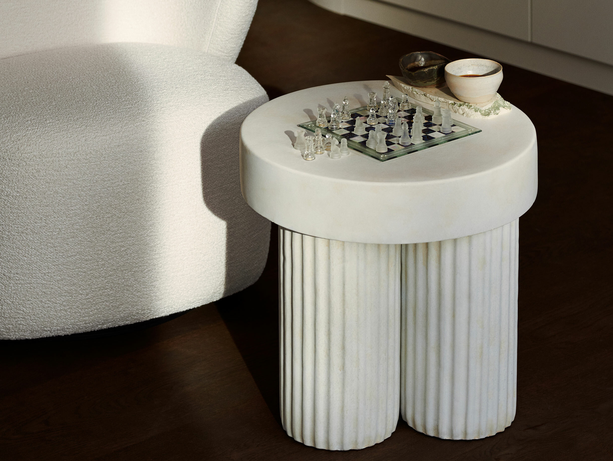 Norr11 Gear Side Table Lifestyle 3