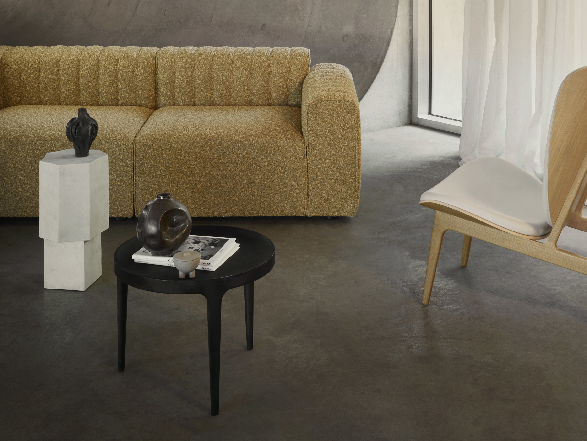 Norr11 kristian sofus hansen tommy hyldahl quartz side table lifestyle1