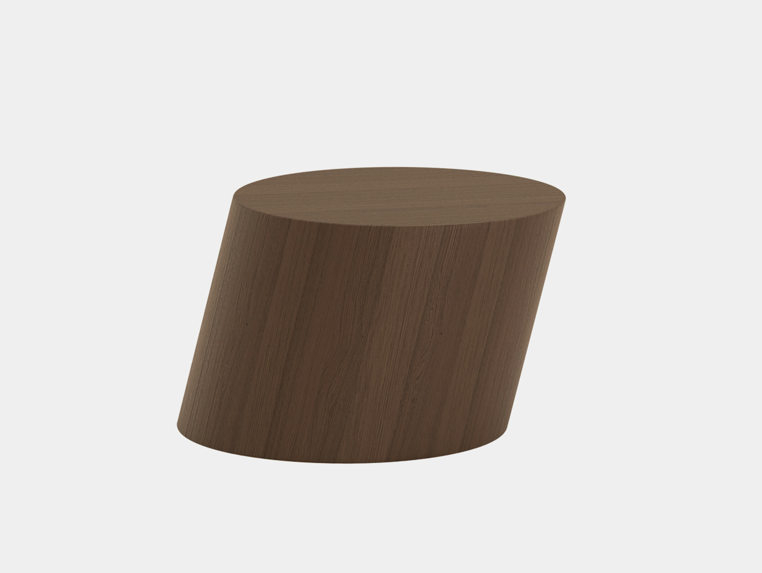 Norr11 tilt coffee table oak dark smoked