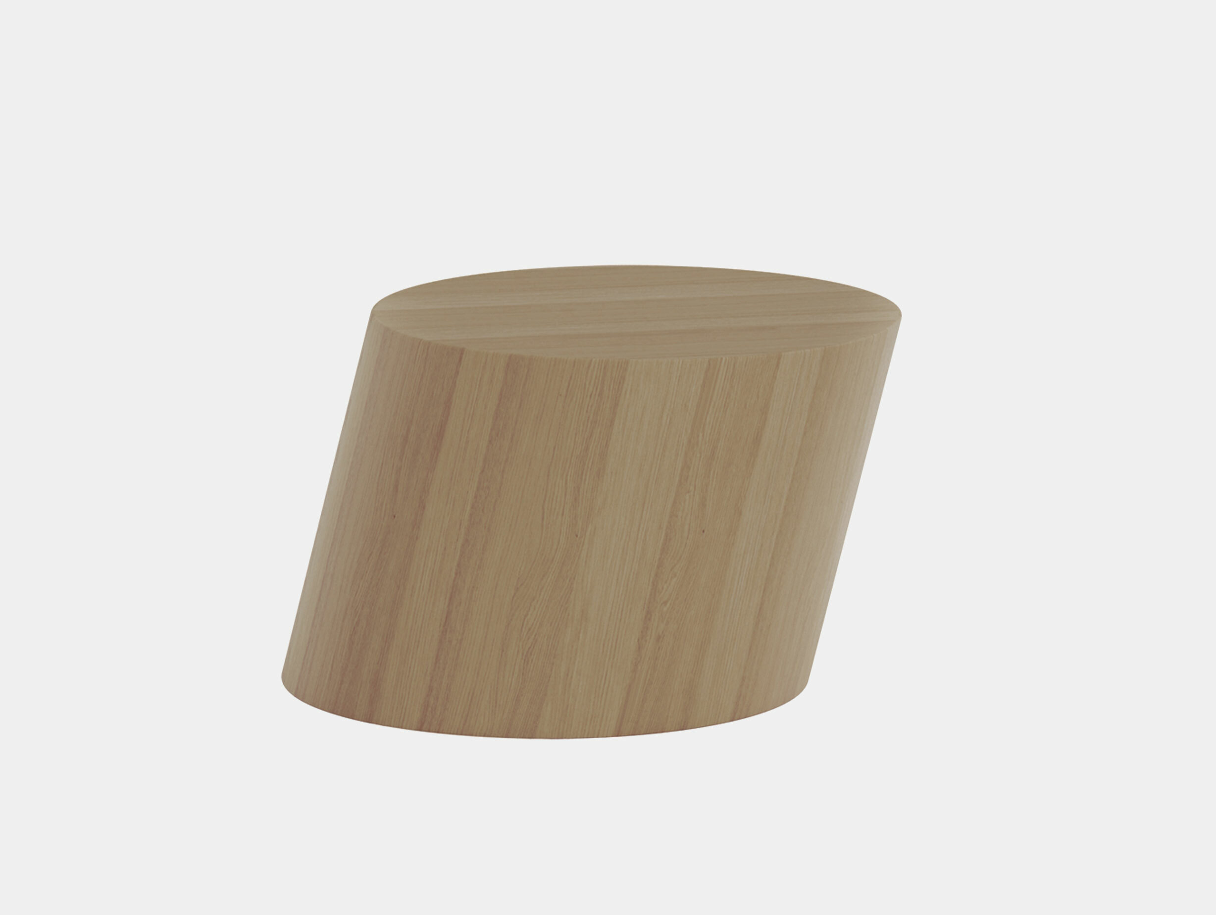 Norr11 tilt coffee table oak natural