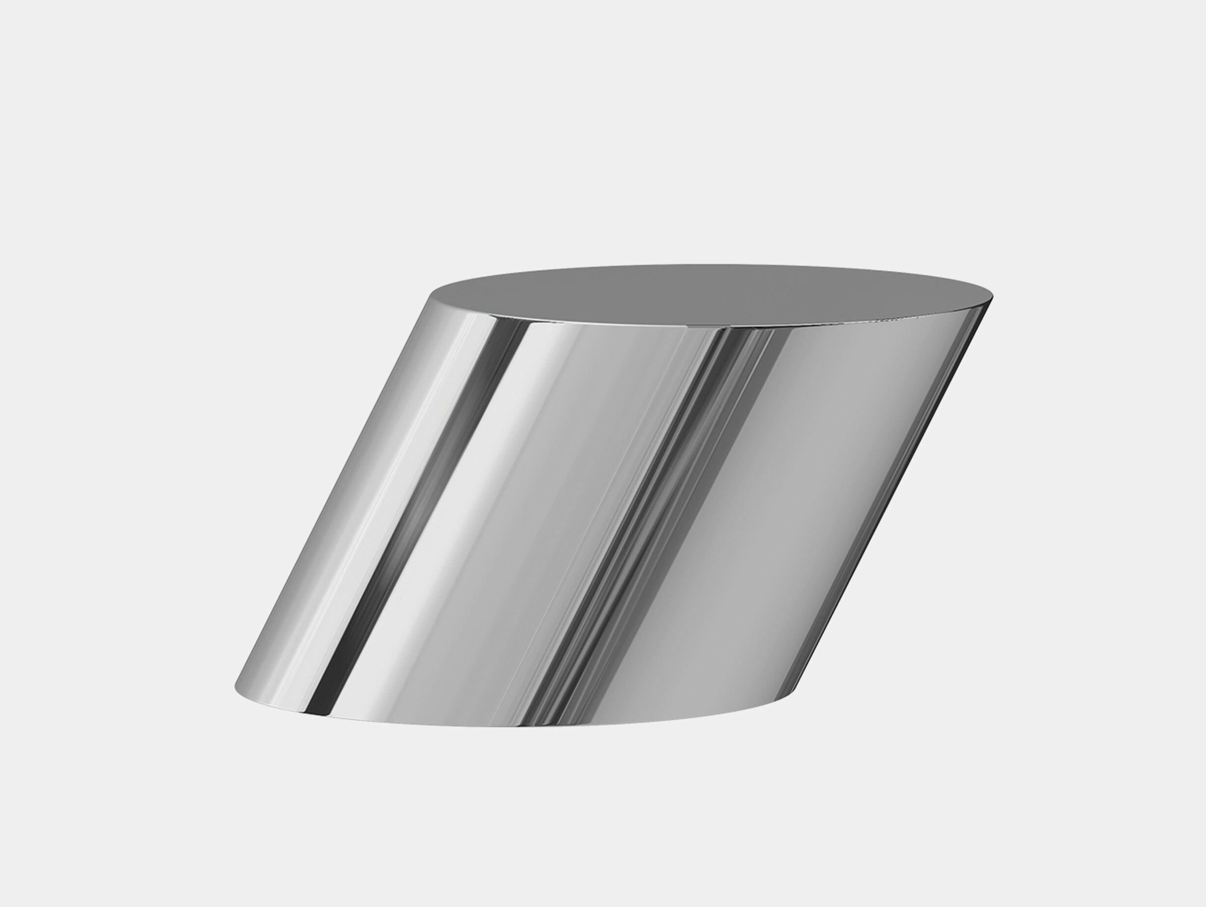 Norr11 tilt coffee table steel