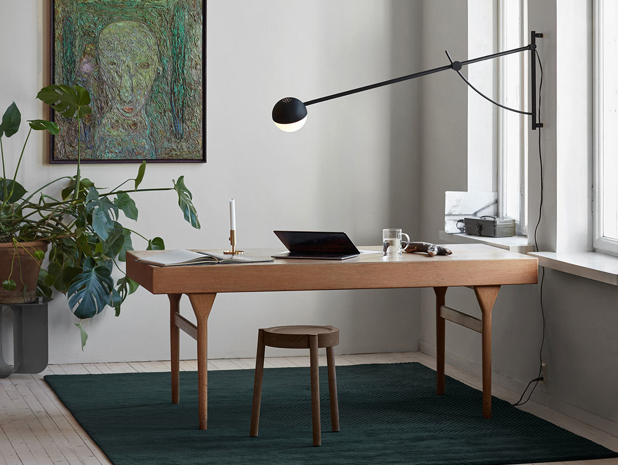 Northern Balancer wall light work desk 3