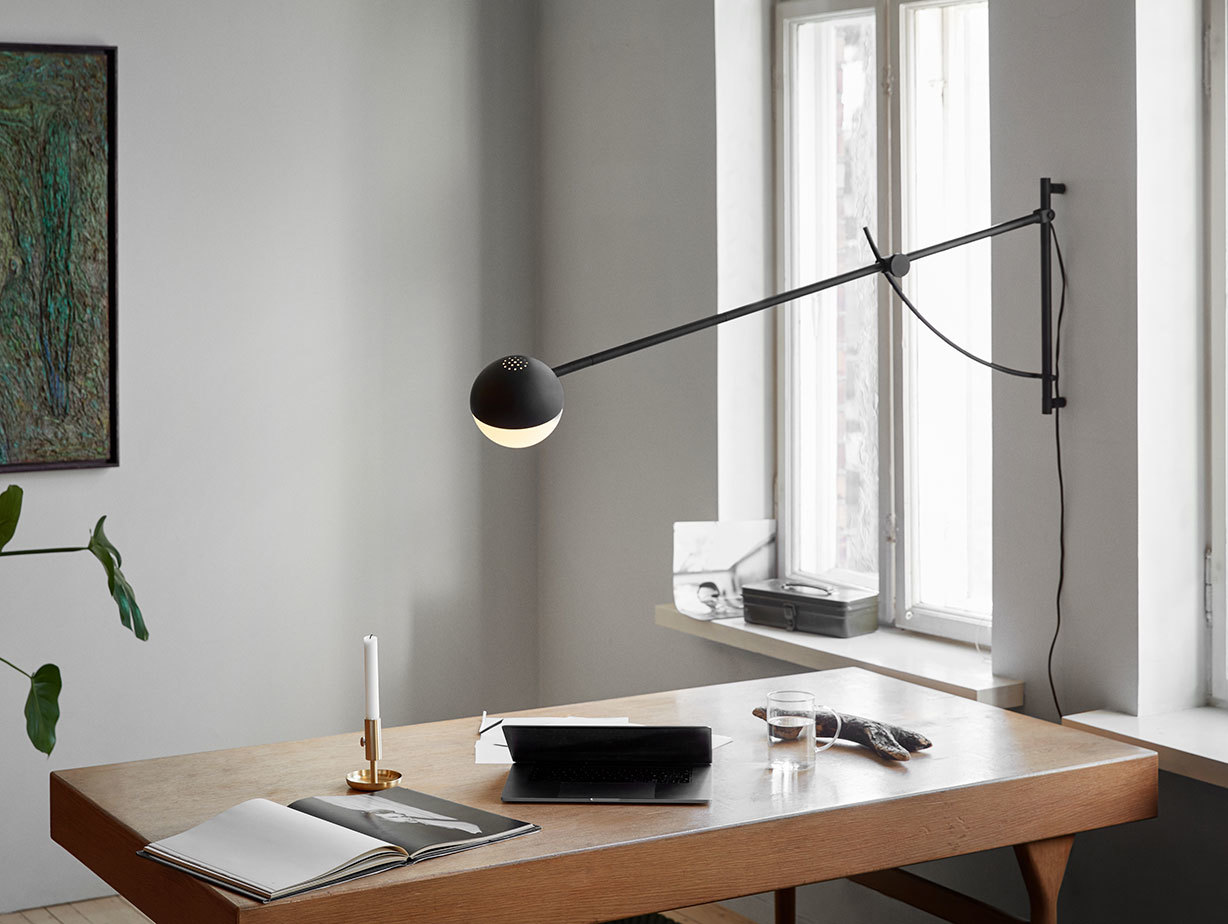 Northern Balancer wall light work desk