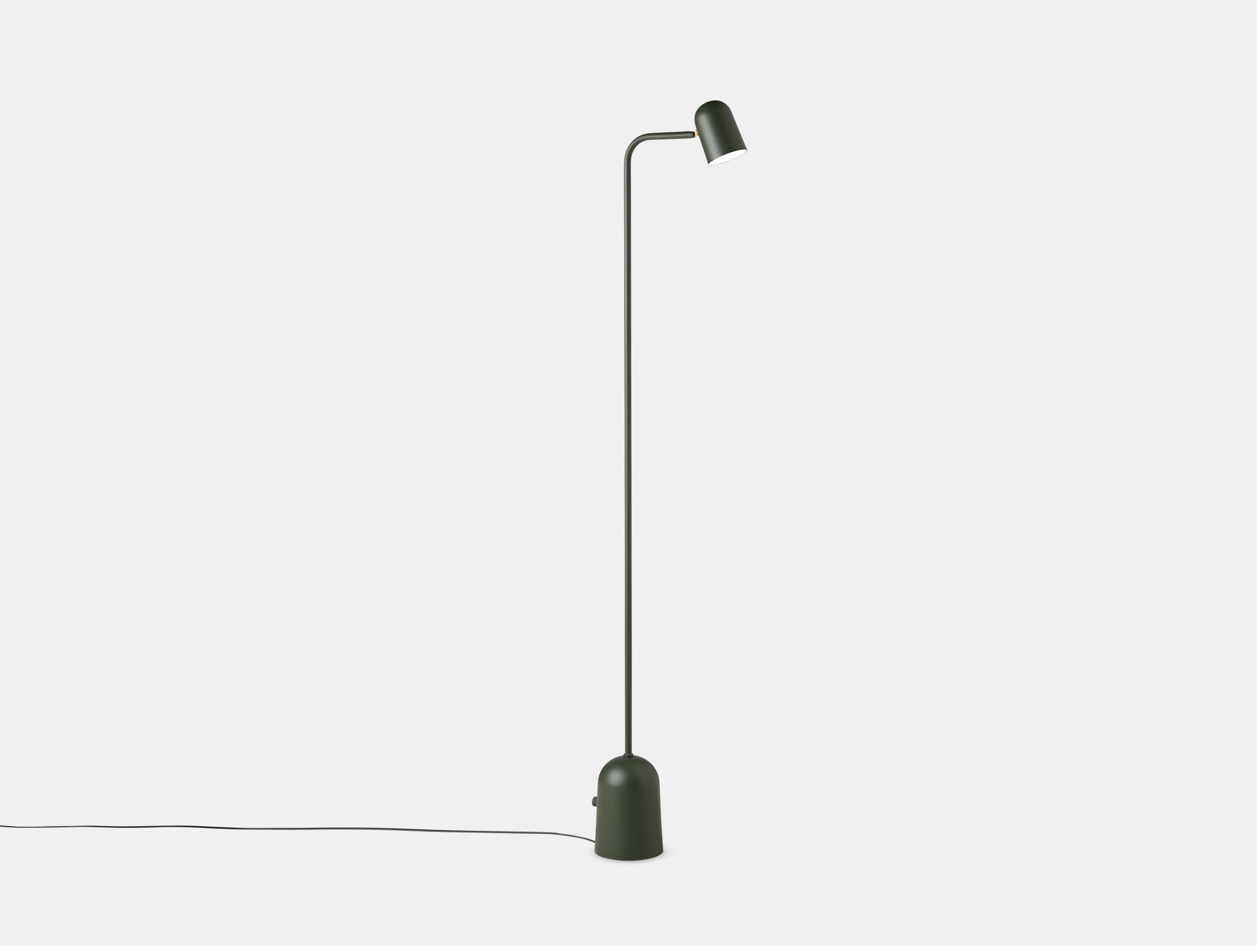 Northern lighting Buddy floor light dark green Mads Saetter Lassen