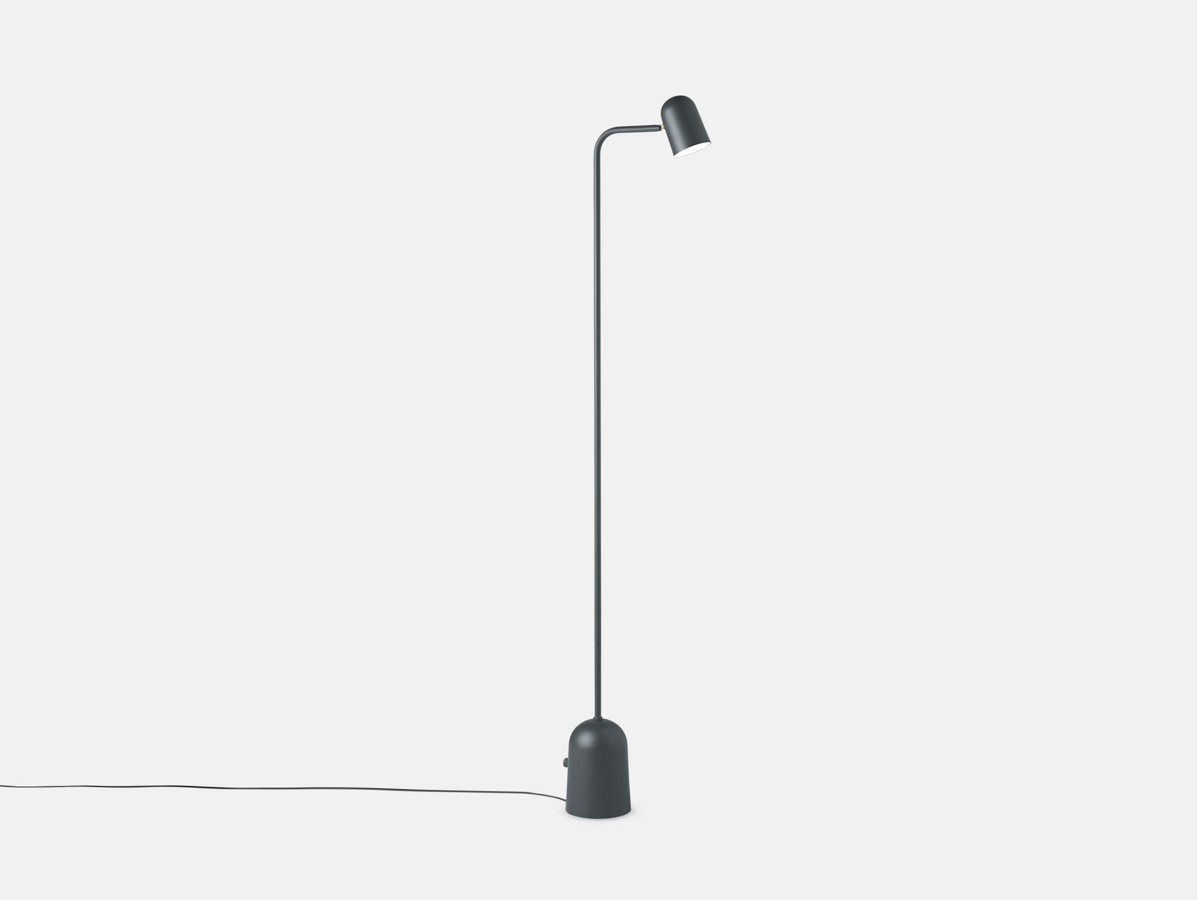 Northern lighting Buddy floor light dark grey Mads Saetter Lassen