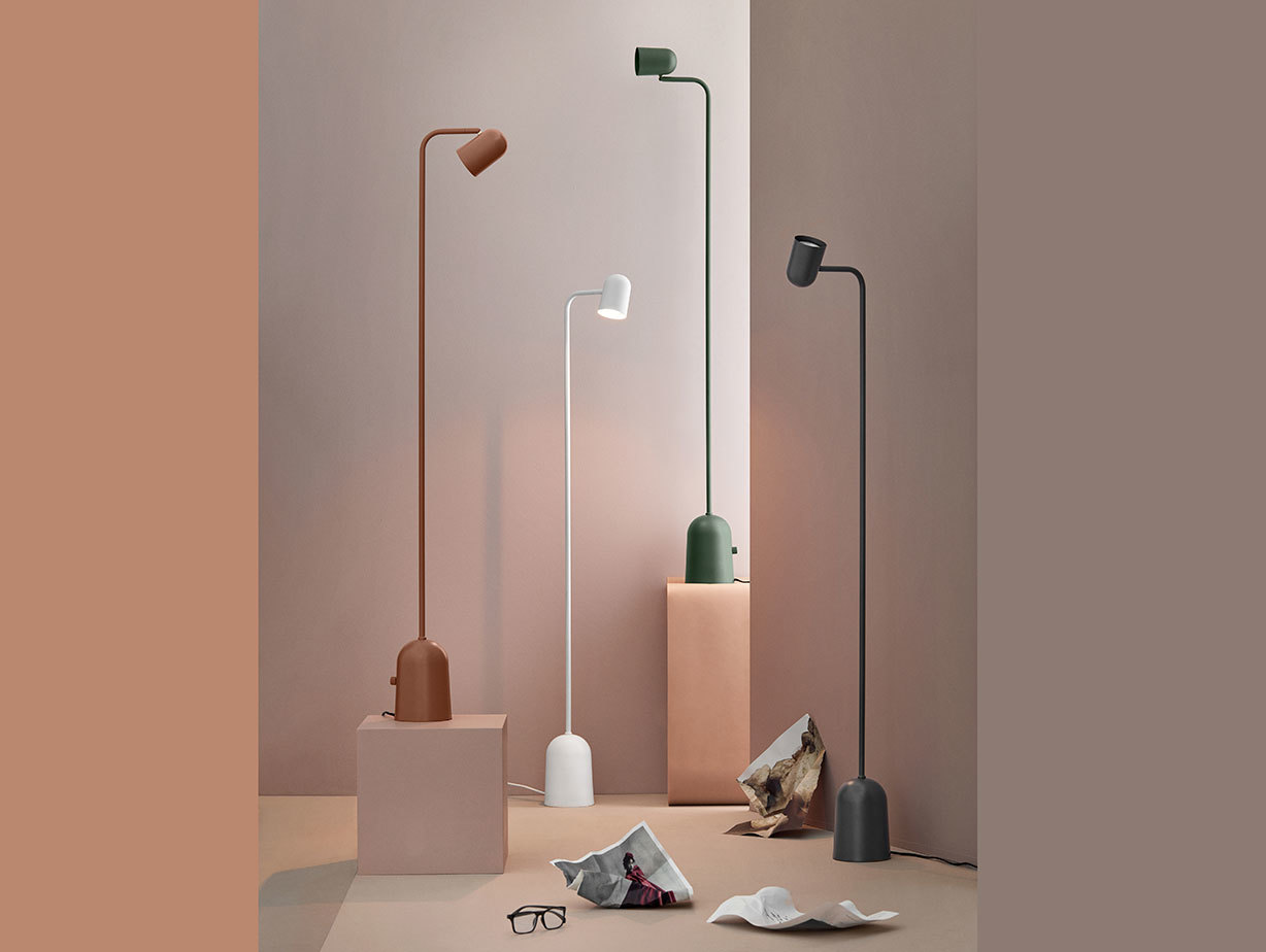 Northern lighting Buddy floor light group Mads Saetter Lassen