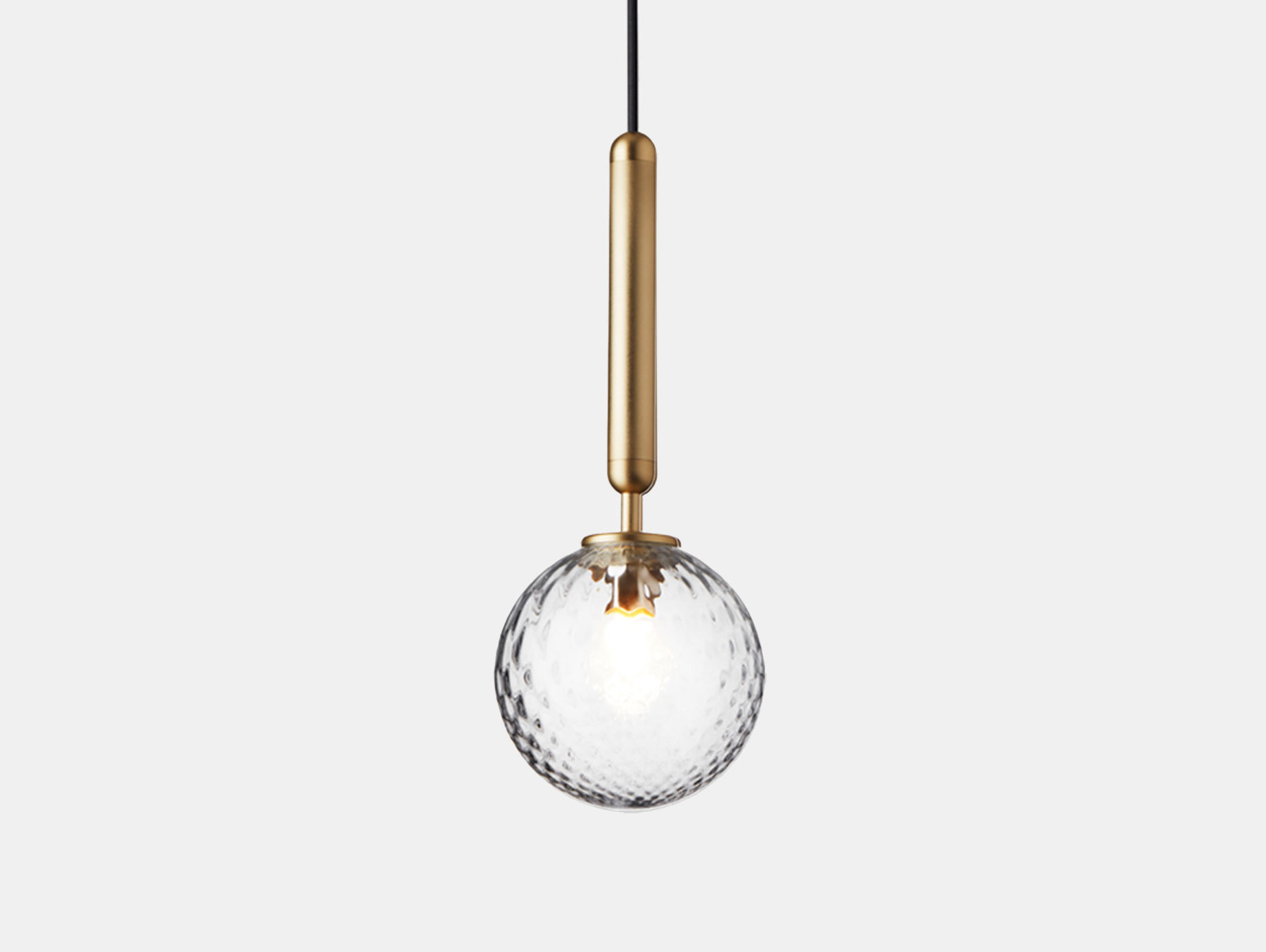 Nuura Miira 1 Pendant Light brass optic glass Sofie Refer