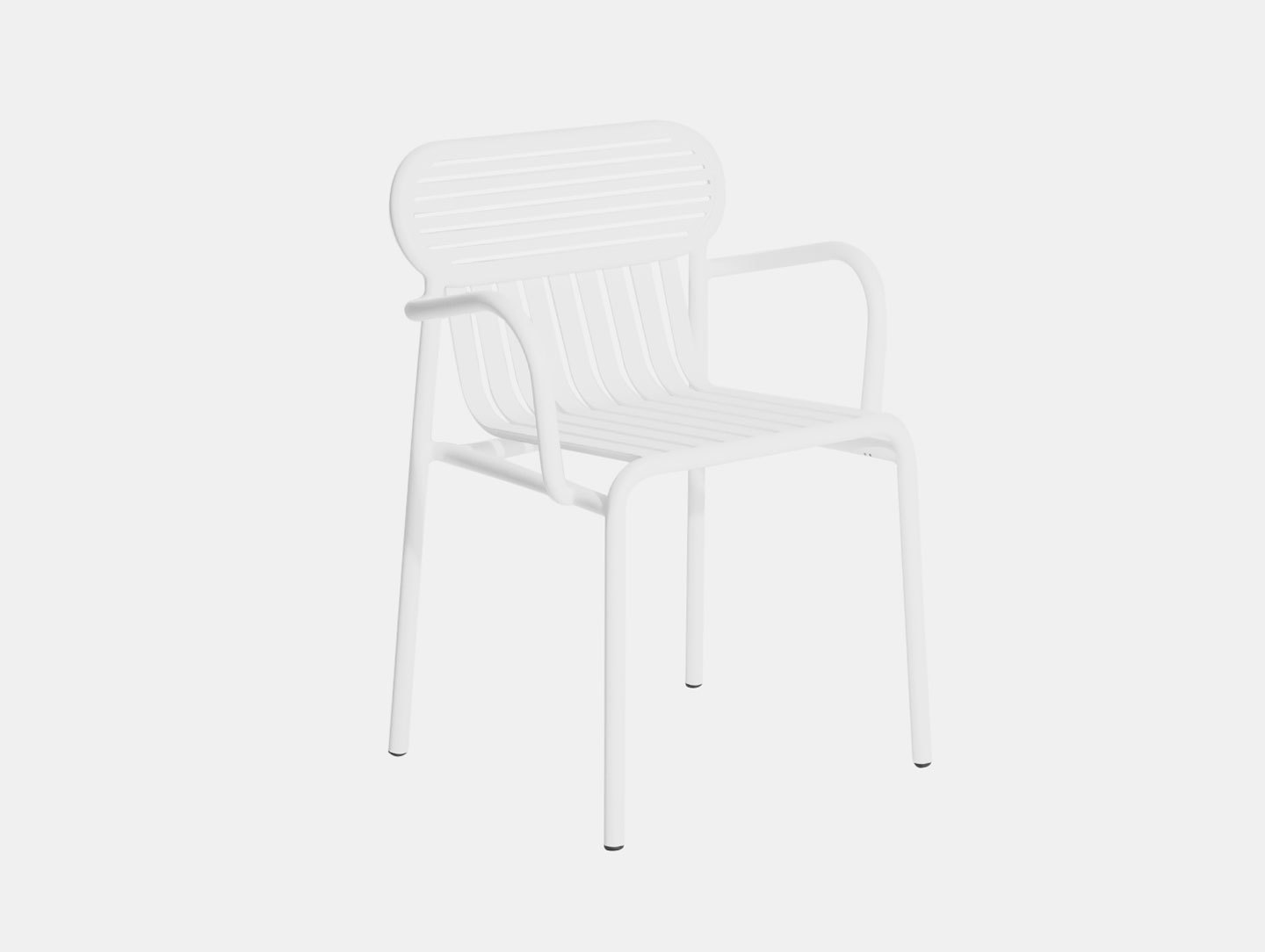 Petite Friture Week End Outdoor Armchair white Studio Brichet Ziegler