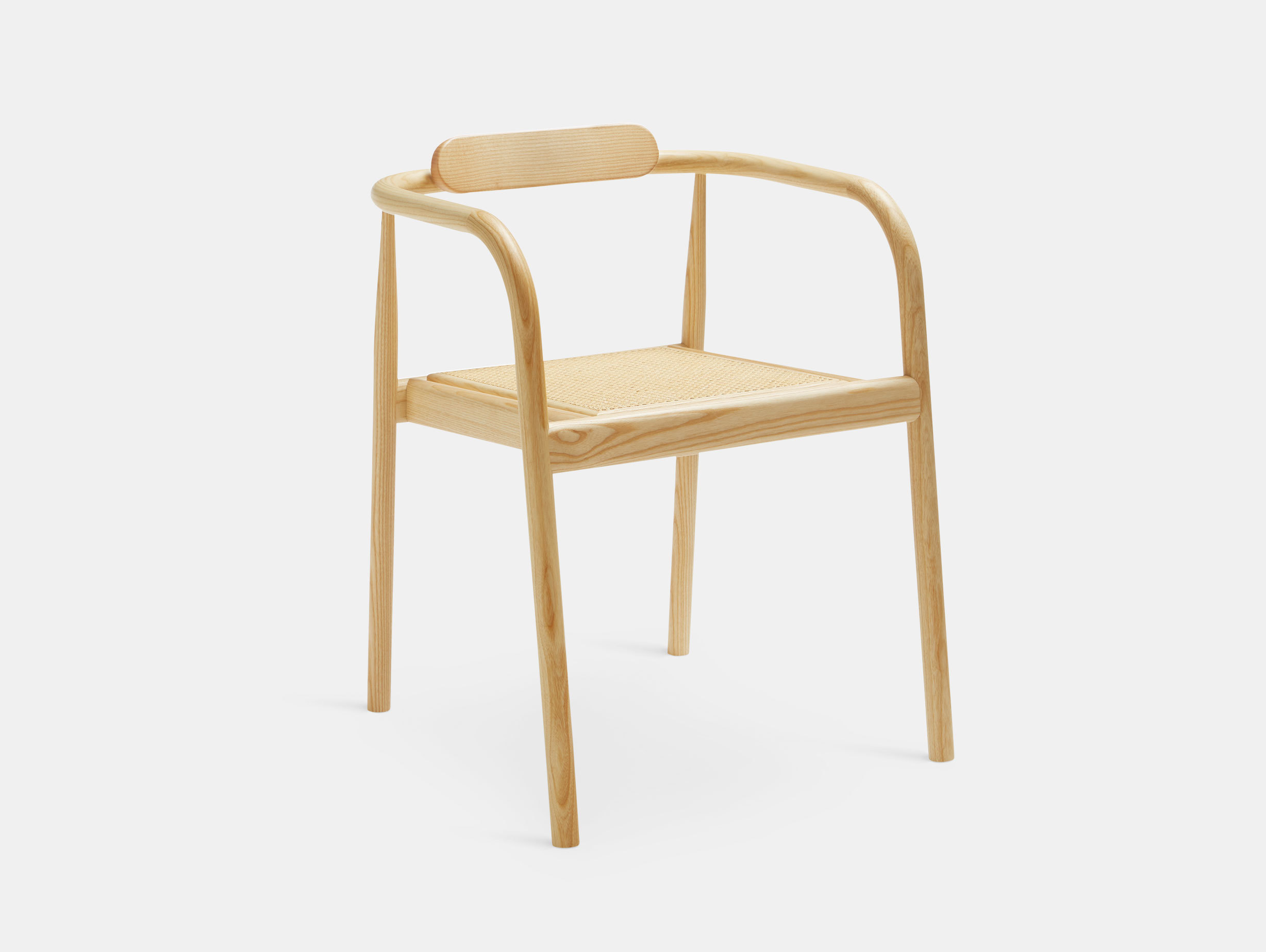 Please Wait To Be Seated Ahm Chair Ash Cane Seat Isabel Ahm