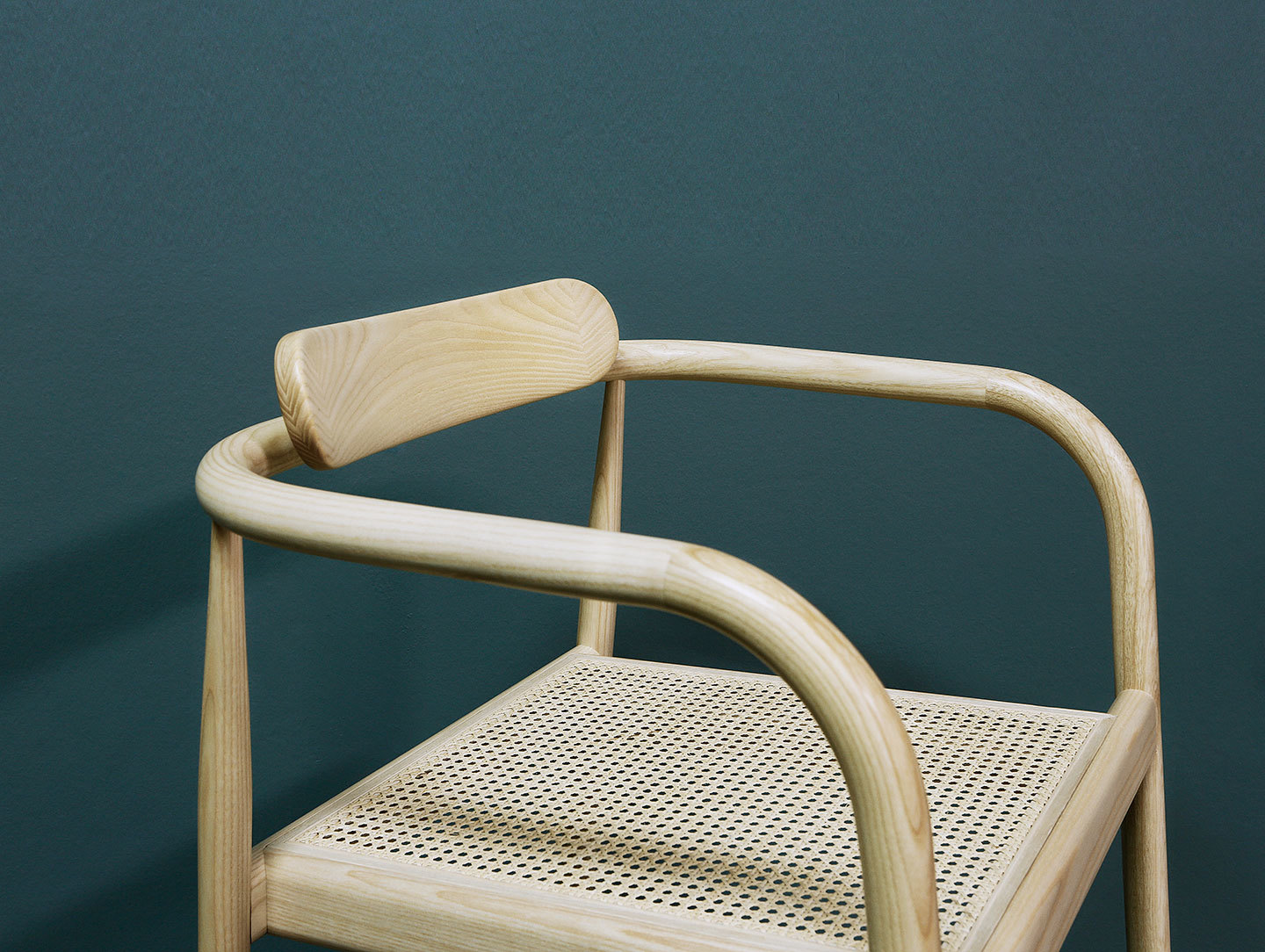 Please Wait To Be Seated Ahm Chair Cane Seat Detail Isabel Ahm