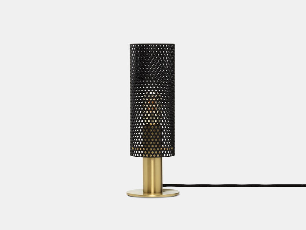 Rubn Vouge Table Lamp small black brass