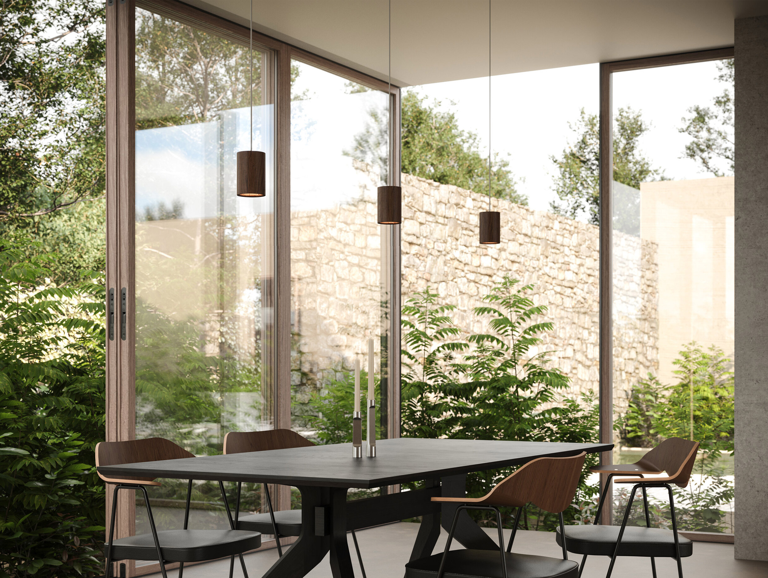 Terence Woodgate Solid Pendant Light Lifestyle 4