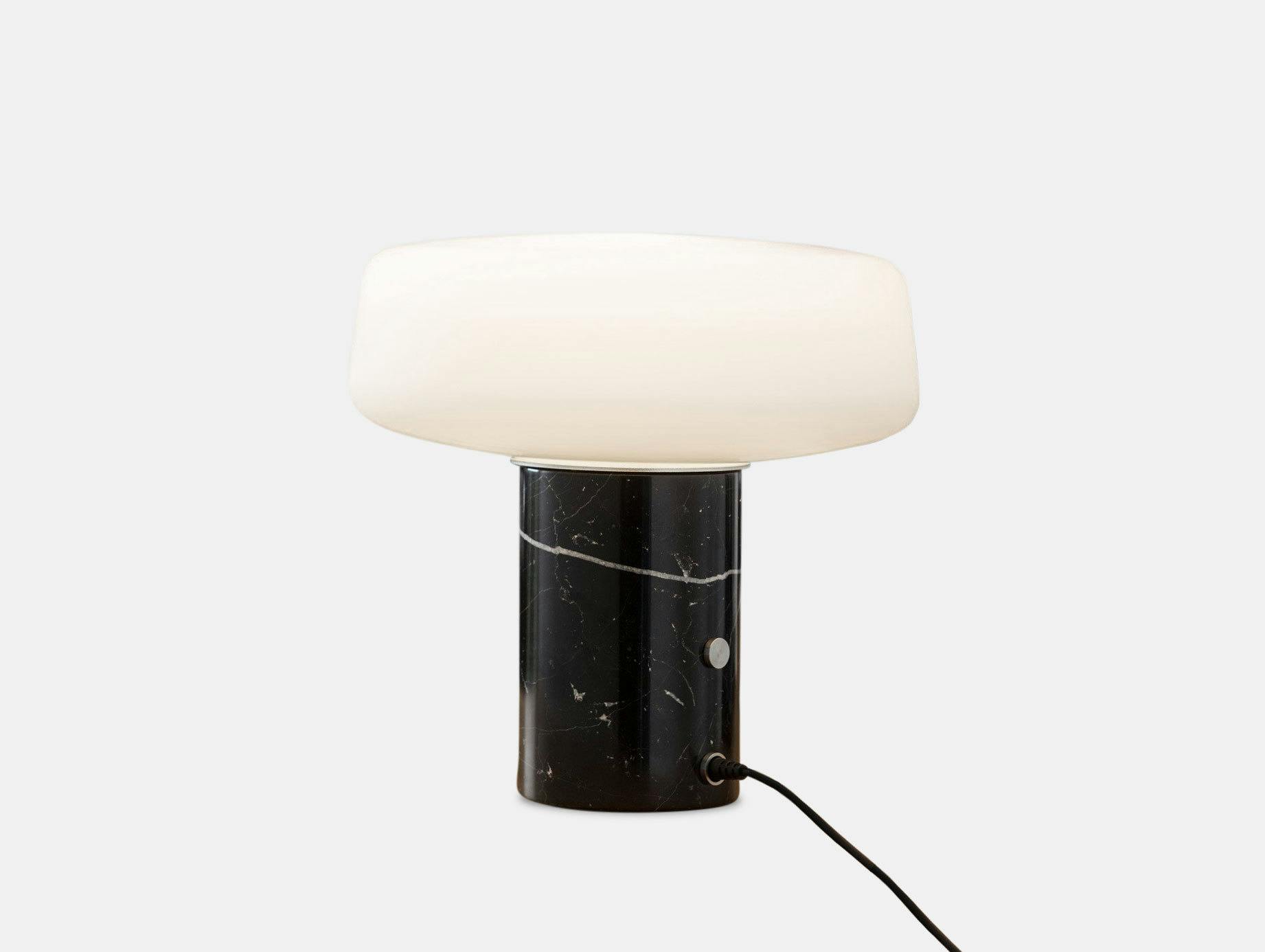 Terence Woodgate Solid Table Light small Black Nero Marquina Marble
