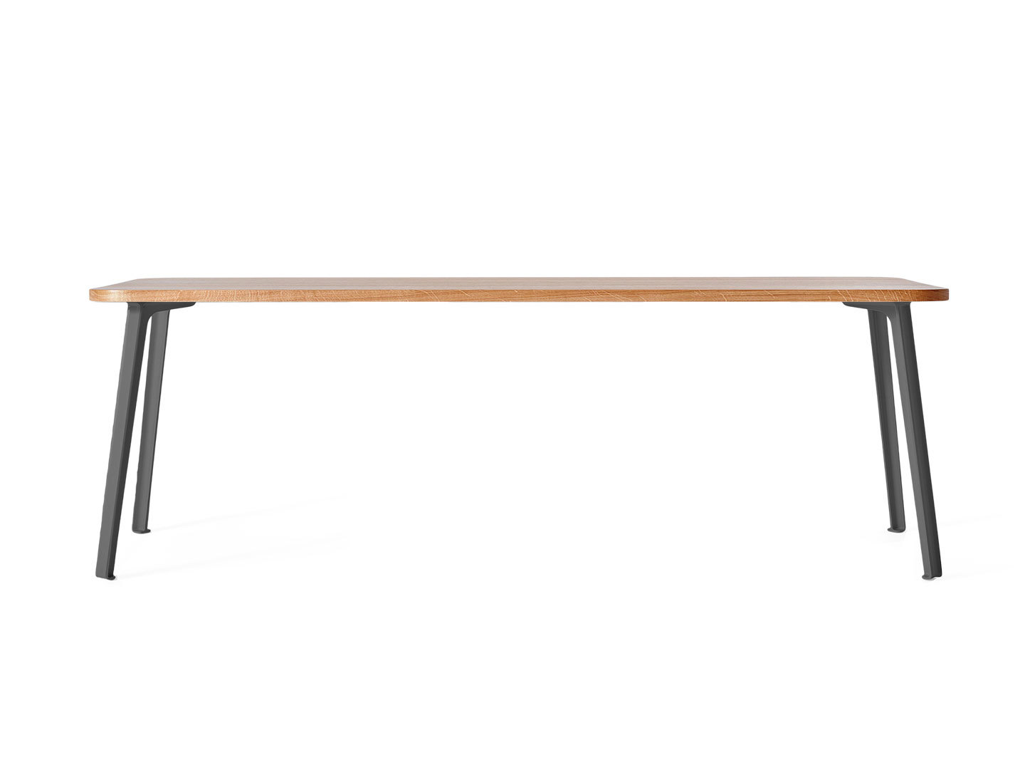 Very Good and Proper Canteen Rectangle Table XL oak graphite w Klauser and Carpenter