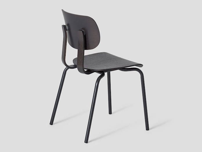 Very Good and Proper HD Stacking Chair graphite John Tree